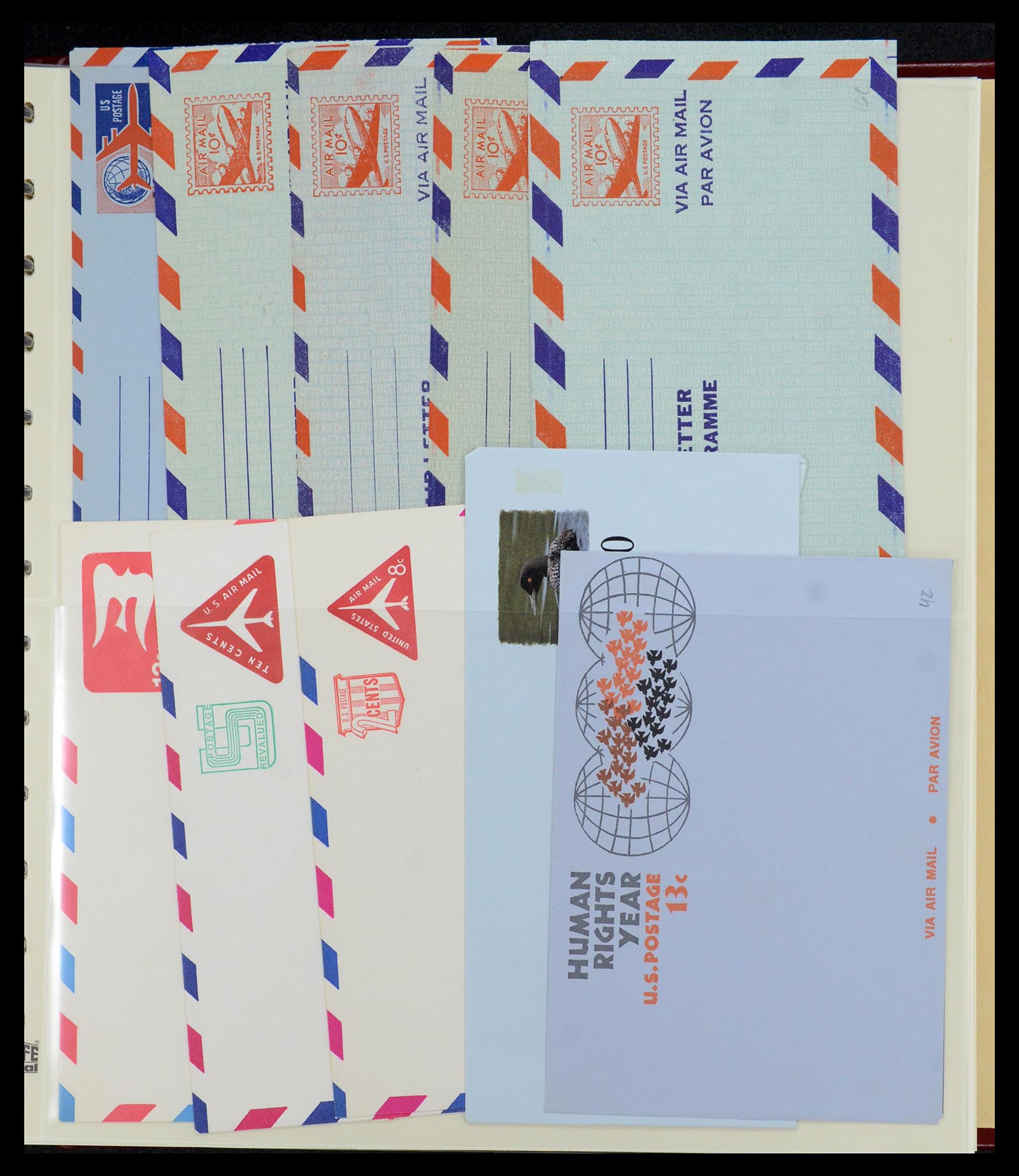 36095 009 - Postzegelverzameling 36095 USA brieven en postwaardestukken 1851-1950
