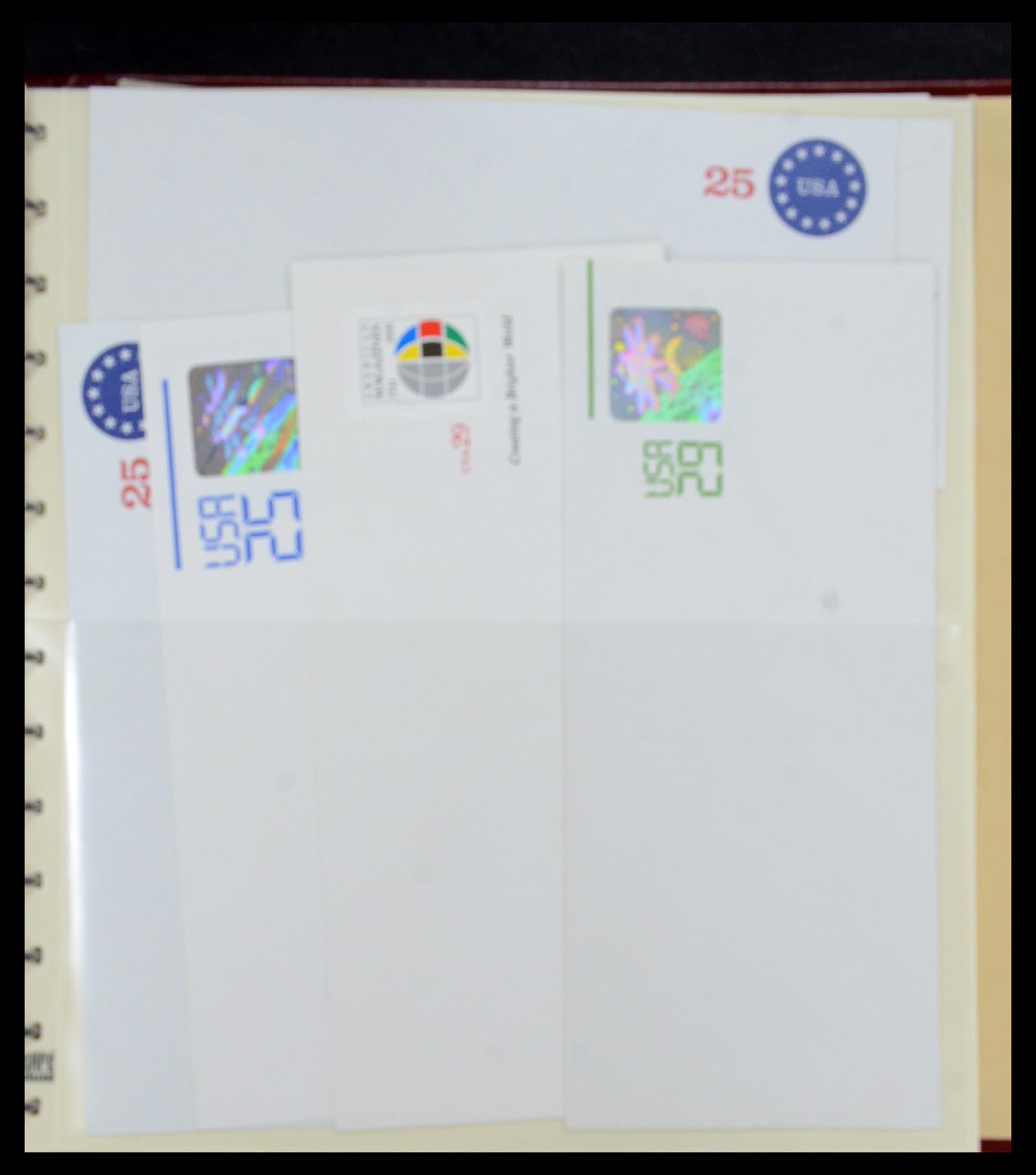 36095 011 - Postzegelverzameling 36095 USA brieven en postwaardestukken 1851-1950