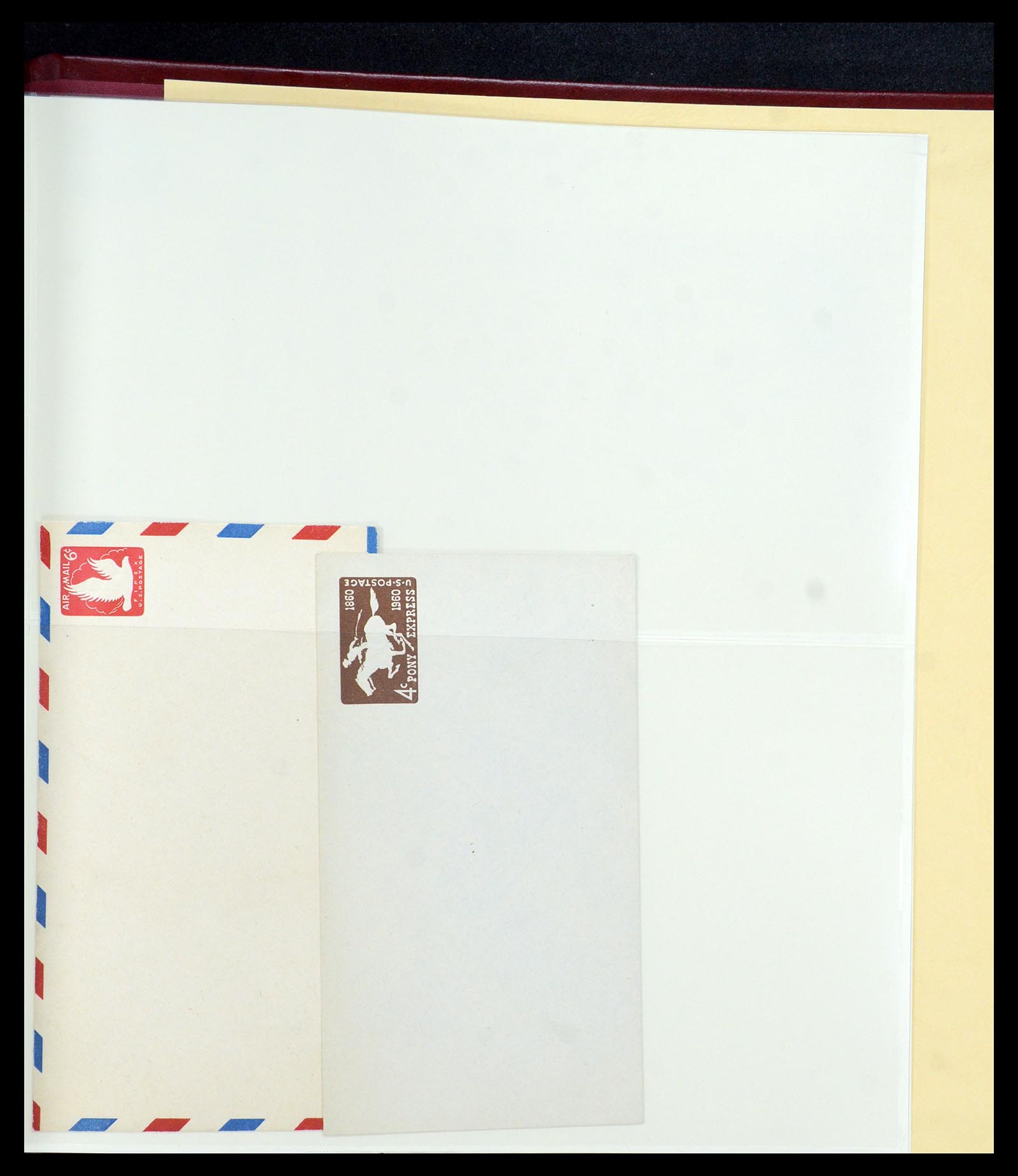 36095 094 - Postzegelverzameling 36095 USA brieven en postwaardestukken 1851-1950