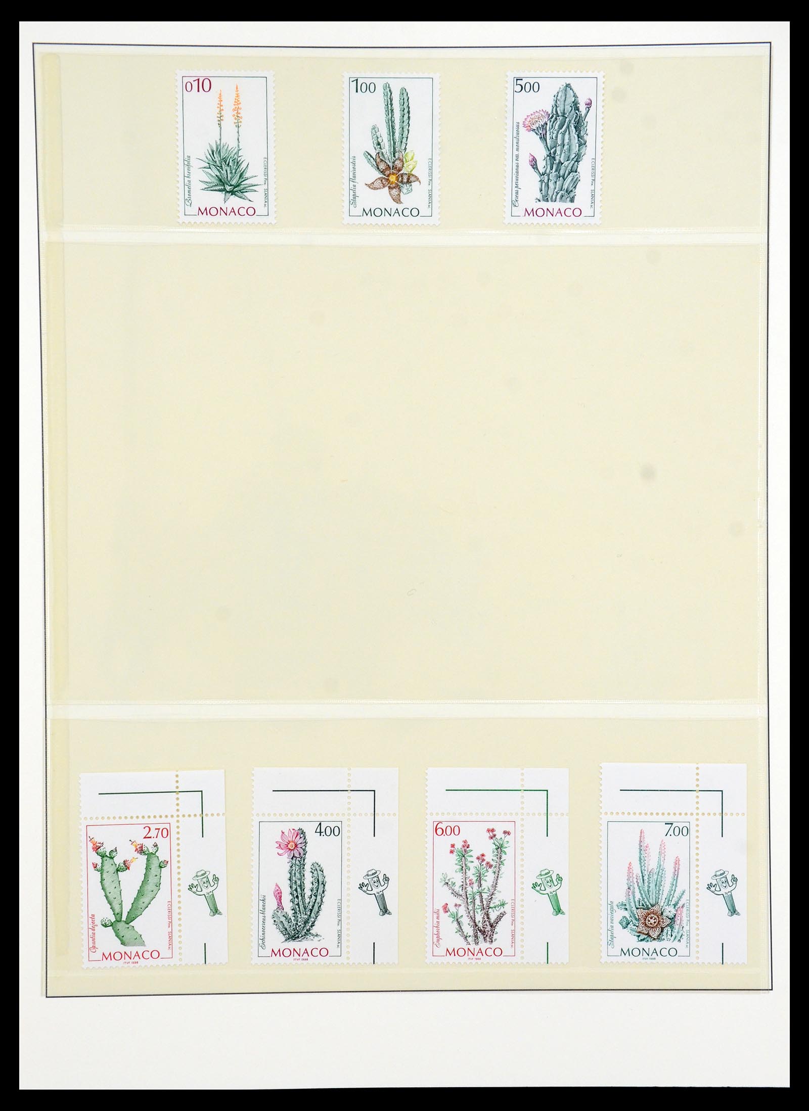 36096 001 - Postzegelverzameling 36096 Motief cactus 1900-2015!