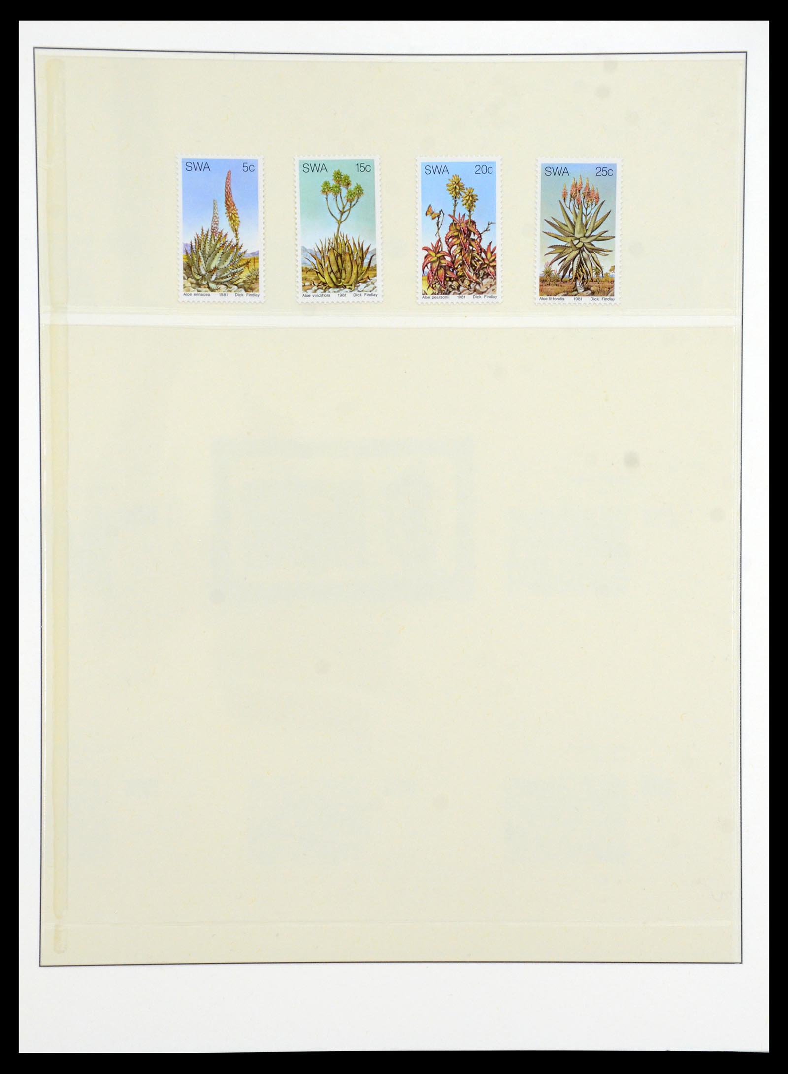 36096 012 - Postzegelverzameling 36096 Motief cactus 1900-2015!
