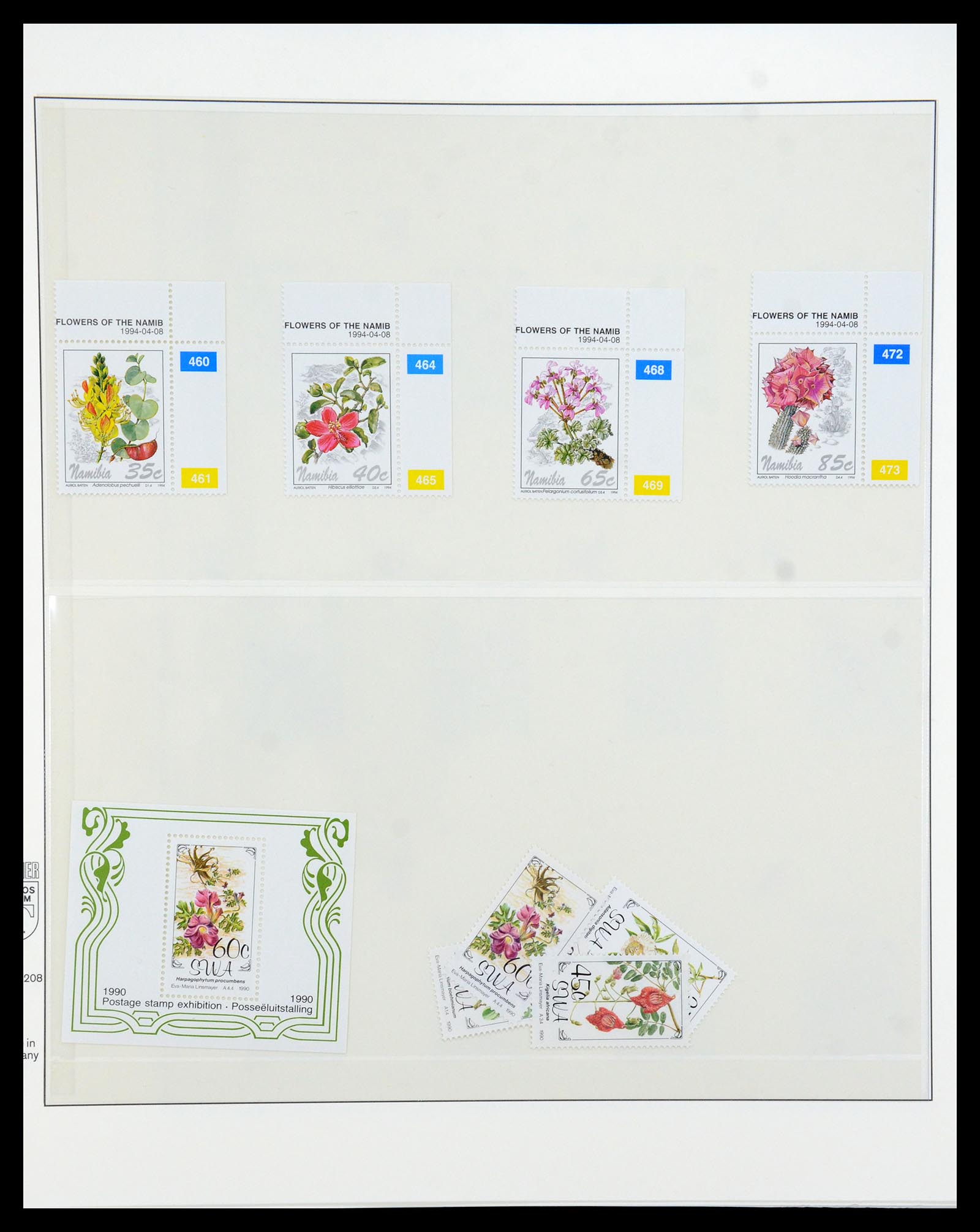 36096 015 - Postzegelverzameling 36096 Motief cactus 1900-2015!
