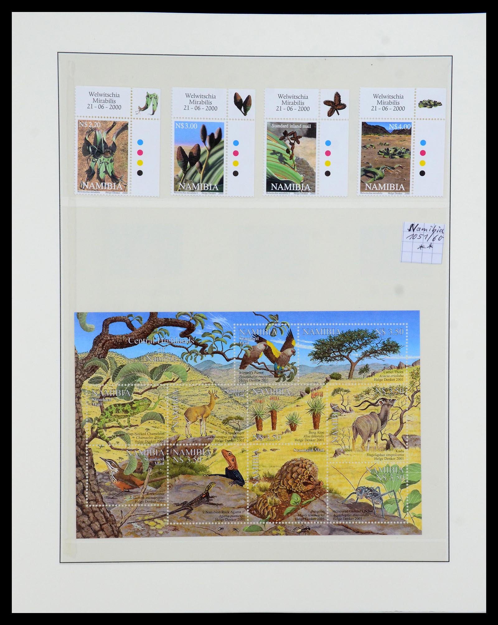 36096 018 - Postzegelverzameling 36096 Motief cactus 1900-2015!