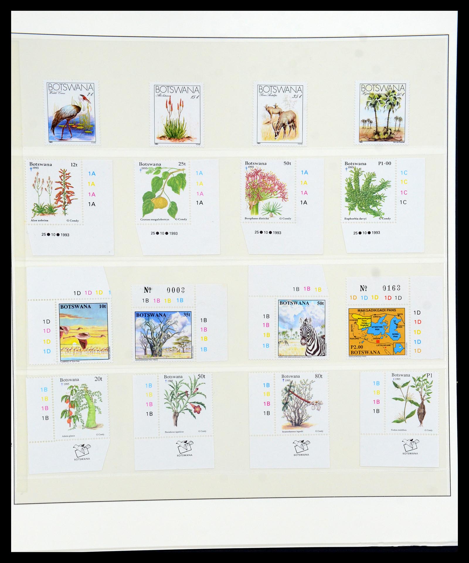36096 030 - Postzegelverzameling 36096 Motief cactus 1900-2015!