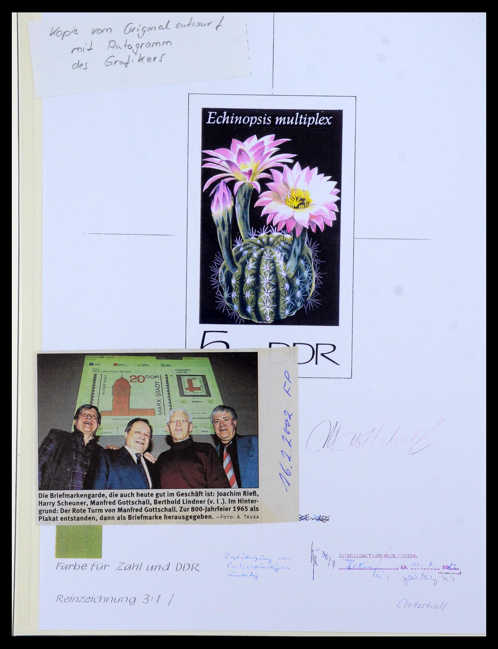 36096 039 - Stamp collection 36096 Theme cactus 1900-2015!