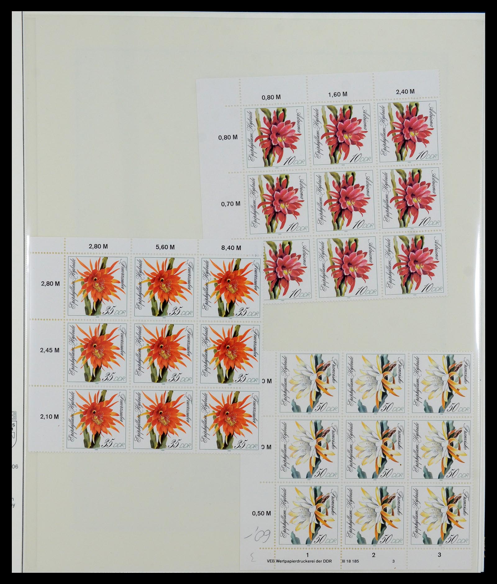 36096 045 - Postzegelverzameling 36096 Motief cactus 1900-2015!