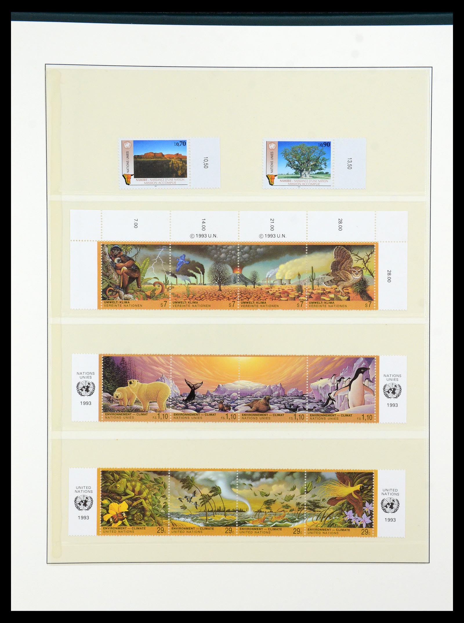 36096 048 - Postzegelverzameling 36096 Motief cactus 1900-2015!
