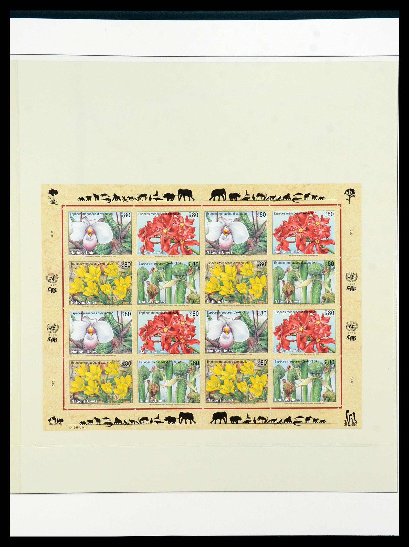 36096 050 - Postzegelverzameling 36096 Motief cactus 1900-2015!