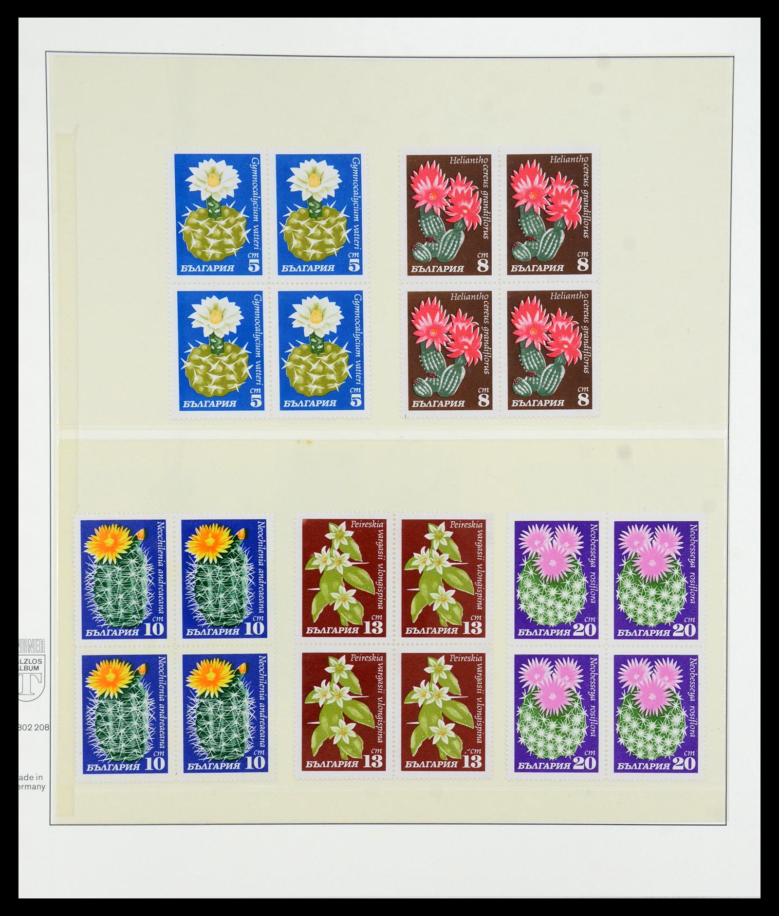 36096 058 - Postzegelverzameling 36096 Motief cactus 1900-2015!