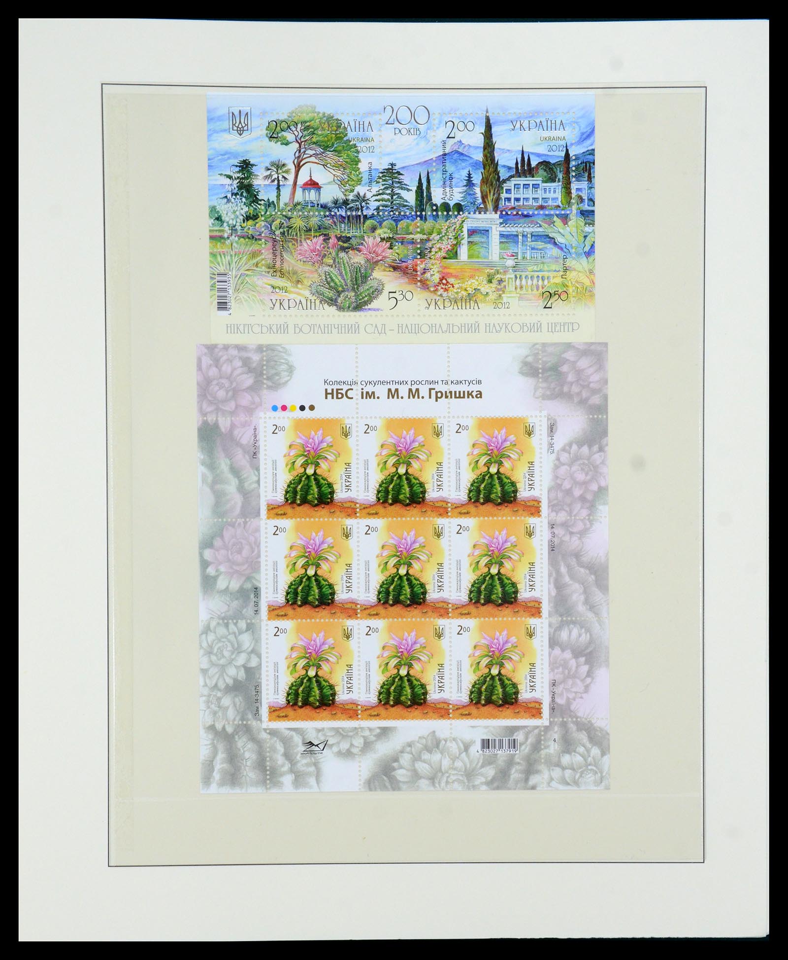 36096 066 - Stamp collection 36096 Theme cactus 1900-2015!