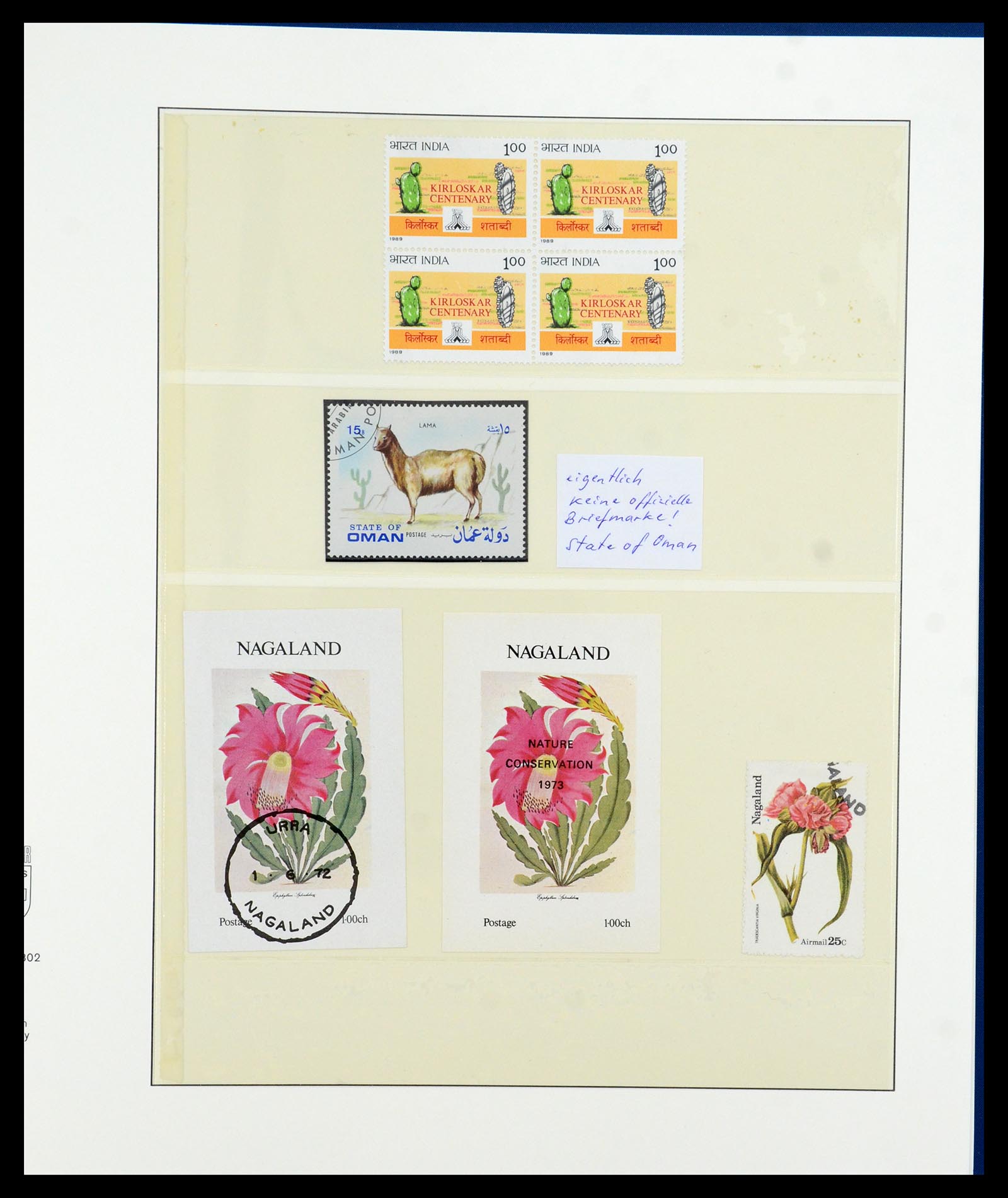 36096 702 - Stamp collection 36096 Theme cactus 1900-2015!