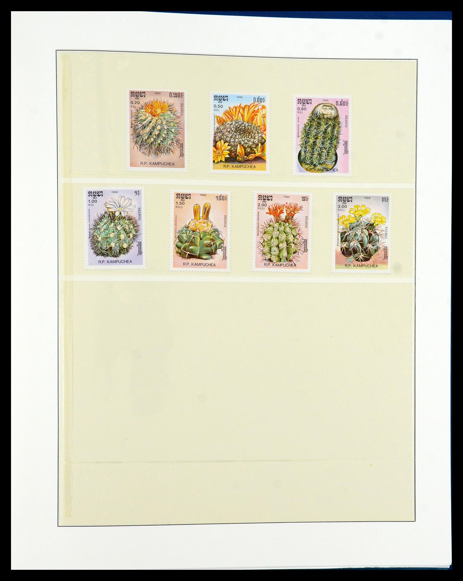 36096 721 - Stamp collection 36096 Theme cactus 1900-2015!