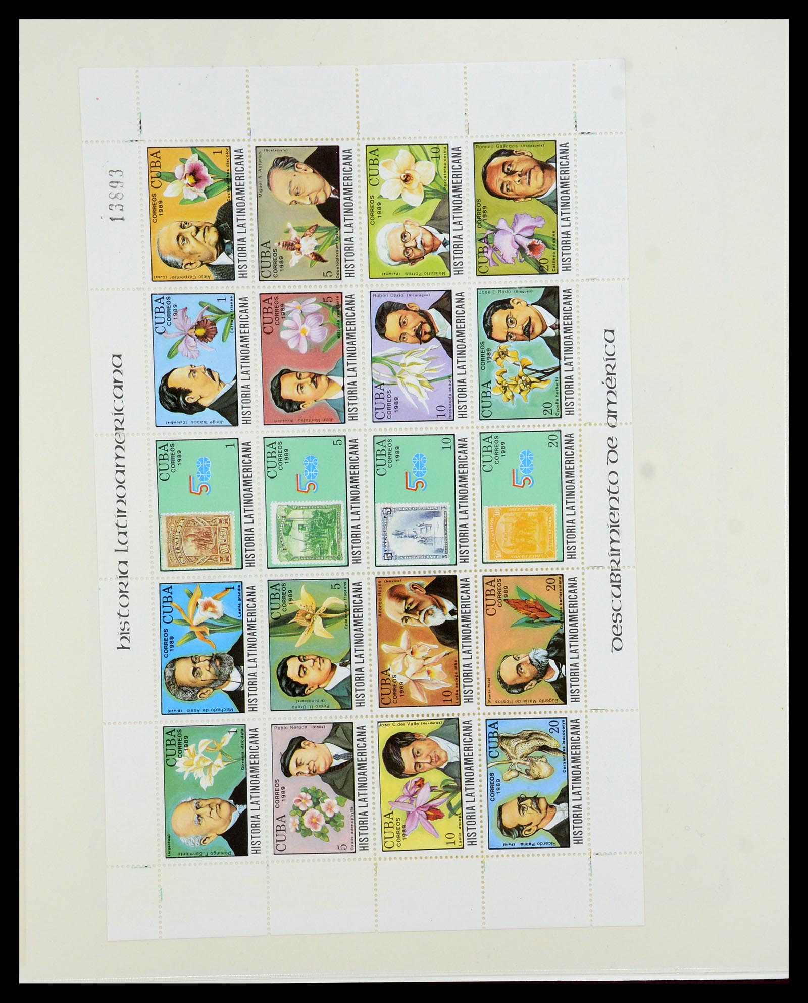 36096 735 - Stamp collection 36096 Theme cactus 1900-2015!