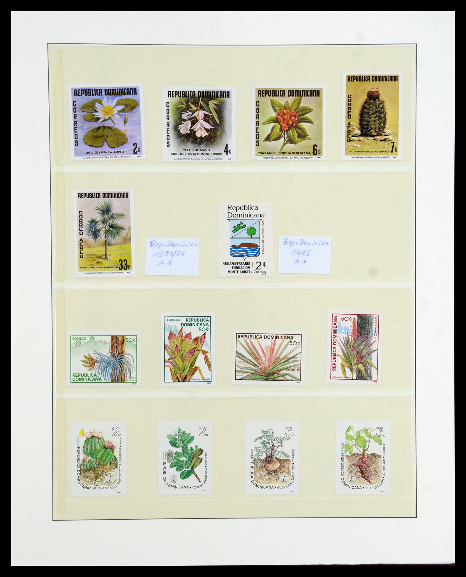 36096 740 - Stamp collection 36096 Theme cactus 1900-2015!
