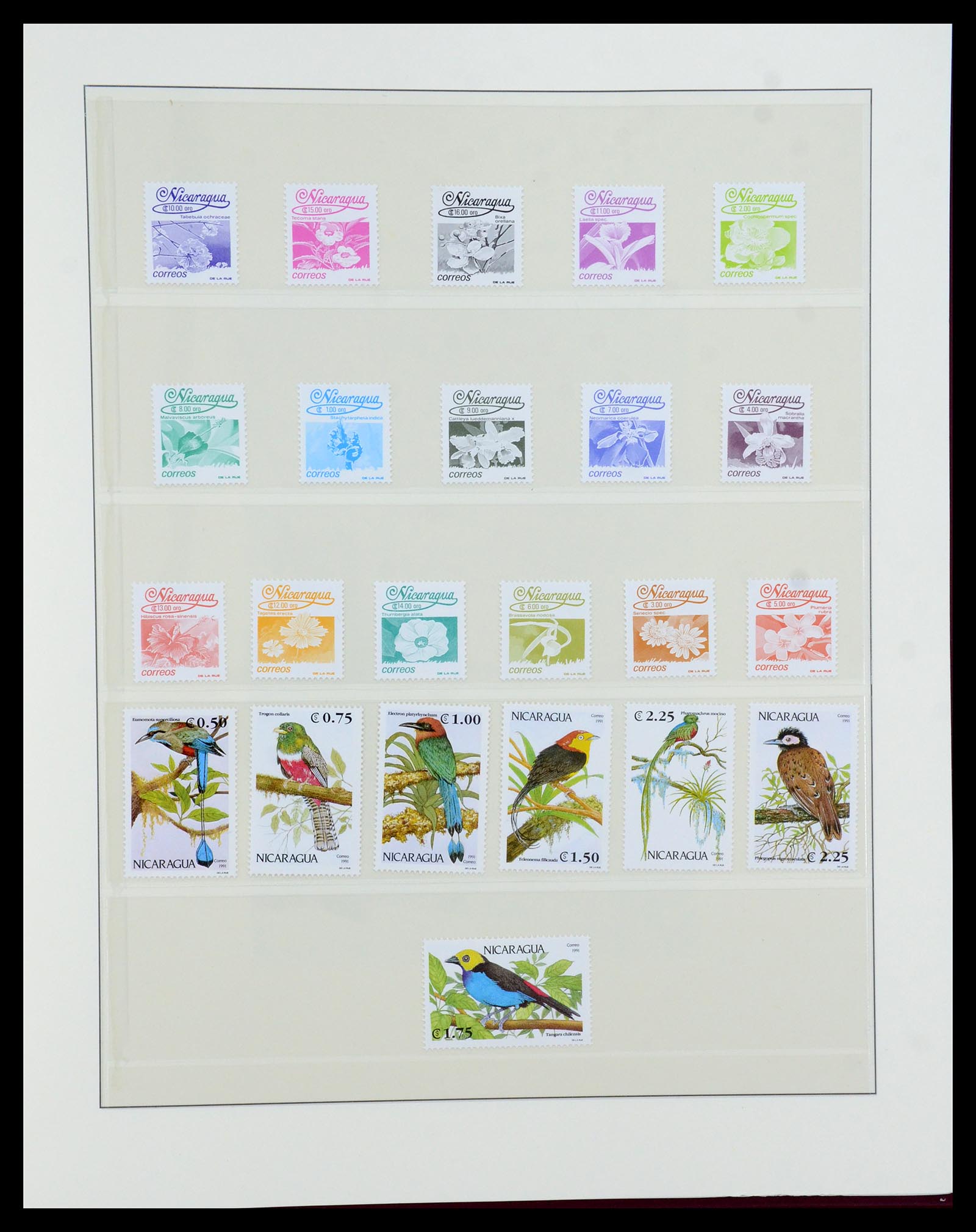 36096 751 - Postzegelverzameling 36096 Motief cactus 1900-2015!