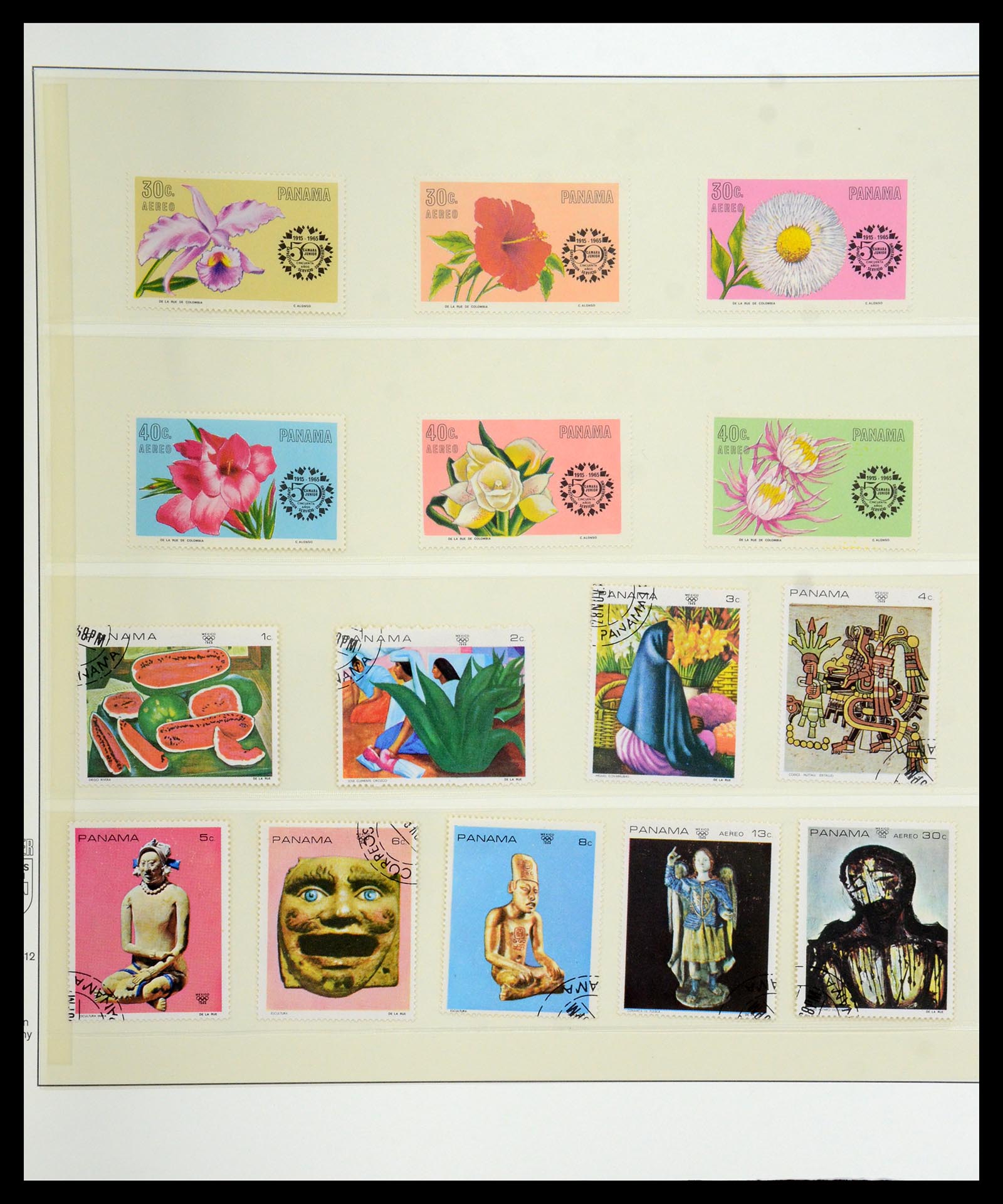 36096 758 - Postzegelverzameling 36096 Motief cactus 1900-2015!