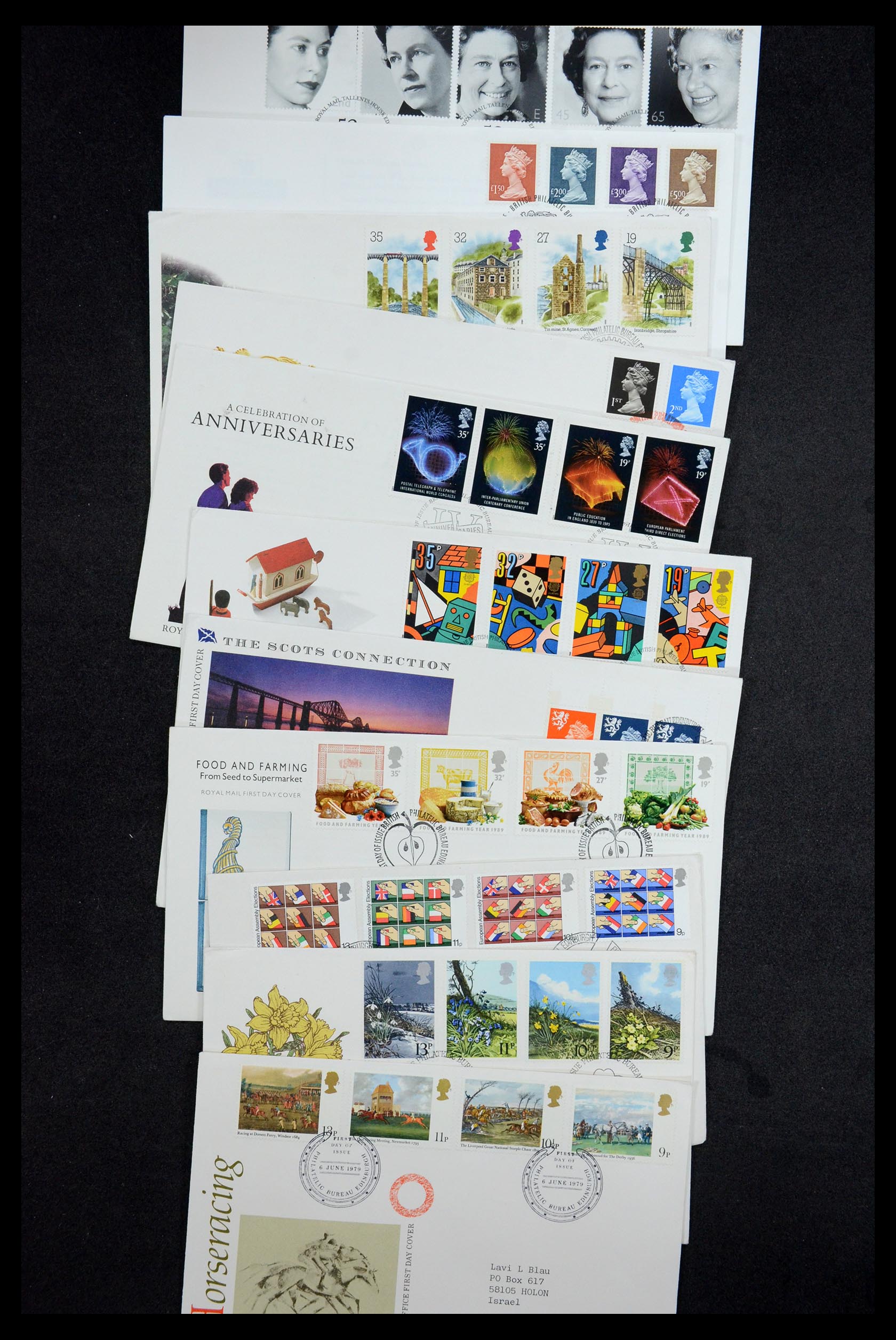 36097 015 - Stamp collection 36097 Great Britain FDC's 1980-2007.