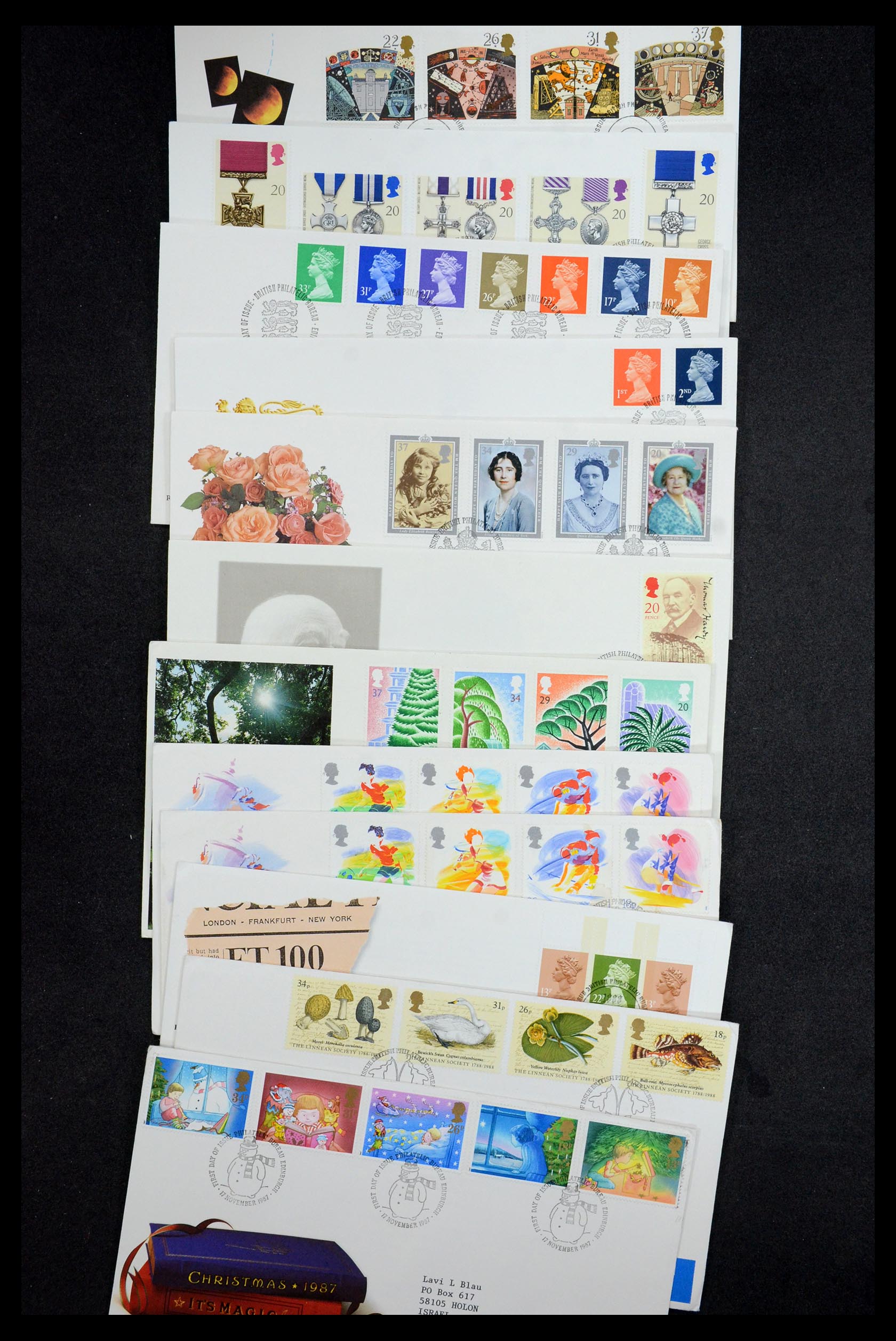 36097 017 - Stamp collection 36097 Great Britain FDC's 1980-2007.