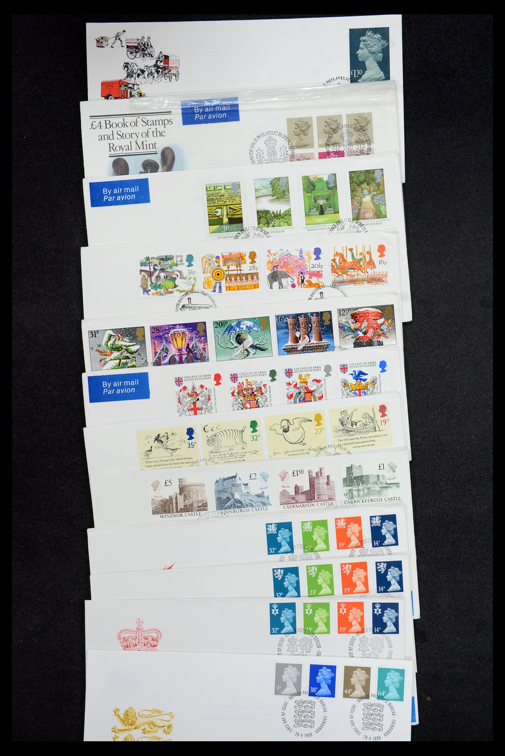 36097 046 - Stamp collection 36097 Great Britain FDC's 1980-2007.