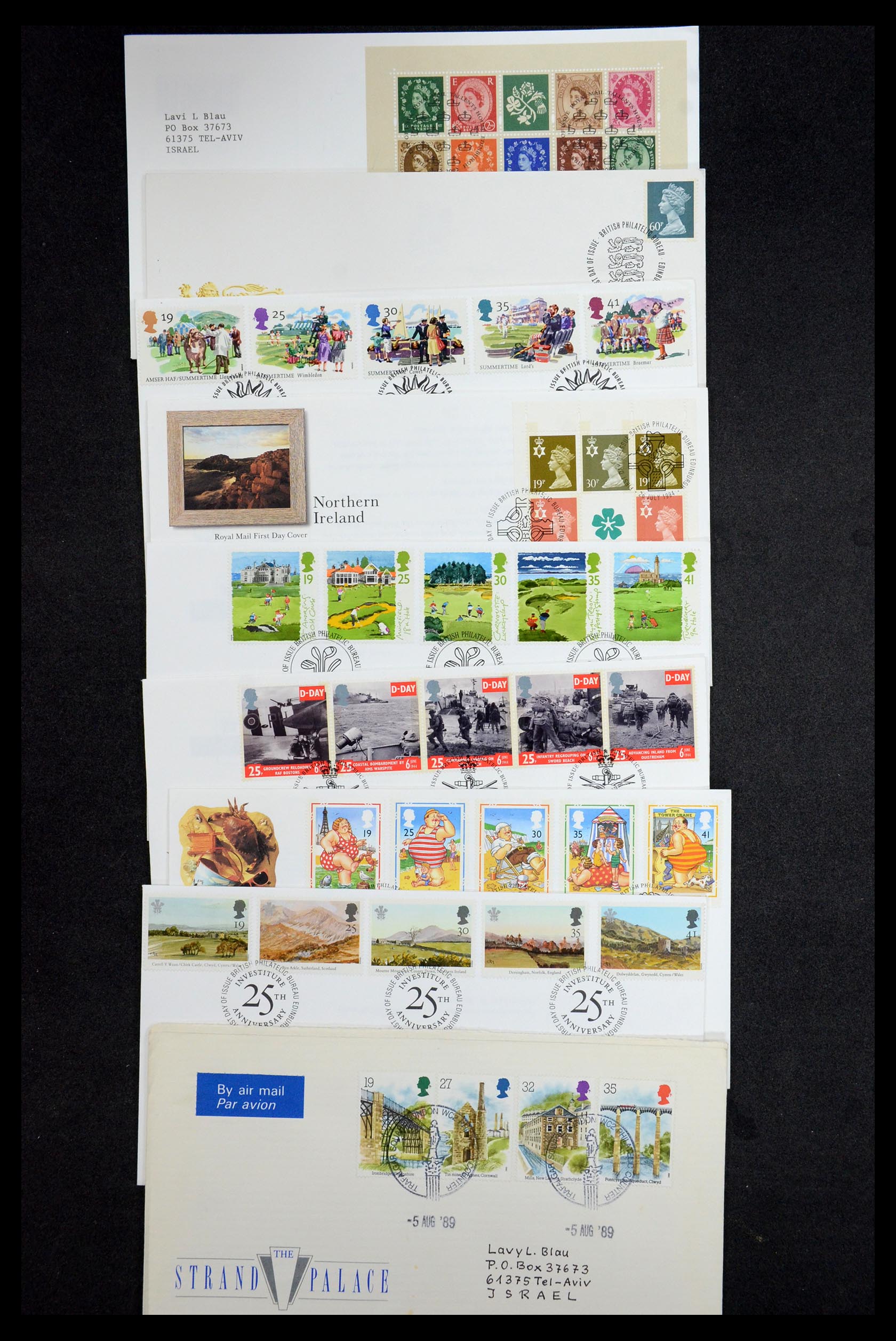 36097 048 - Stamp collection 36097 Great Britain FDC's 1980-2007.