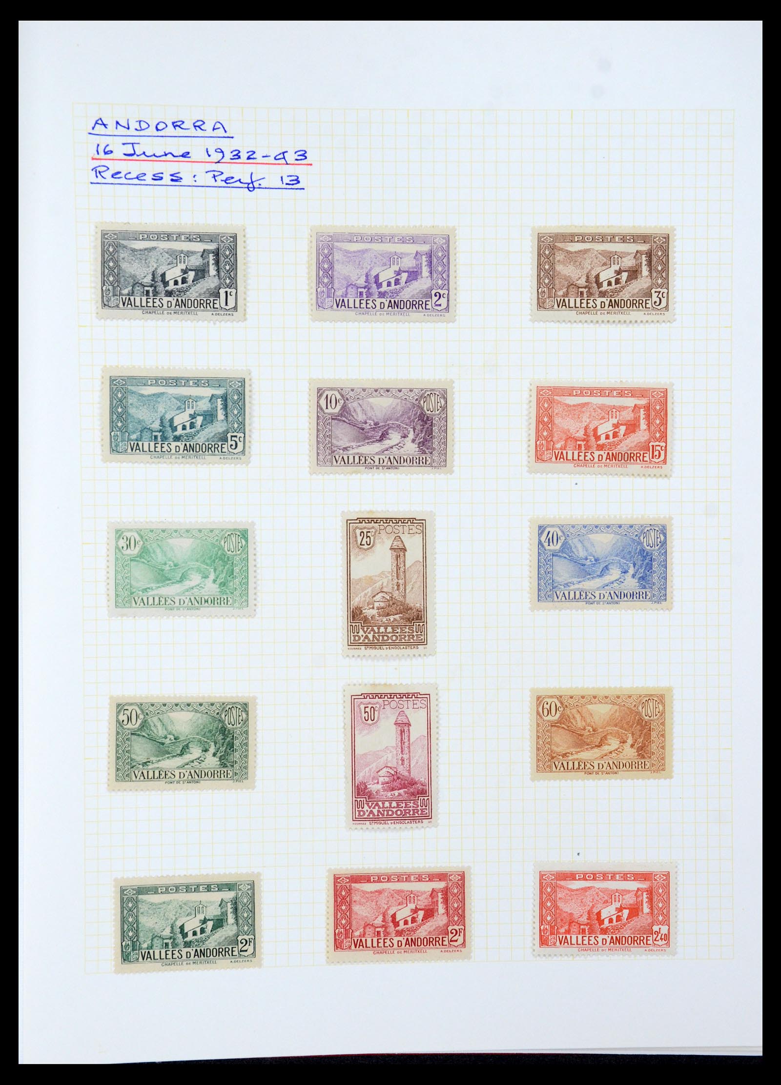 36099 001 - Postzegelverzameling 36099 Franse koloniën 1885-1950.