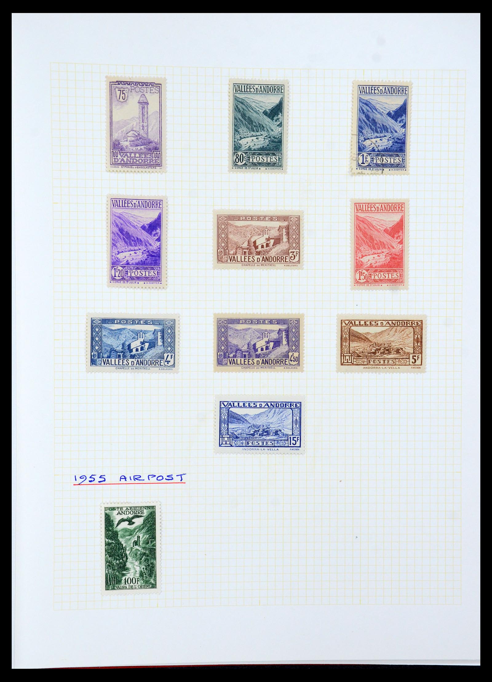 36099 002 - Postzegelverzameling 36099 Franse koloniën 1885-1950.