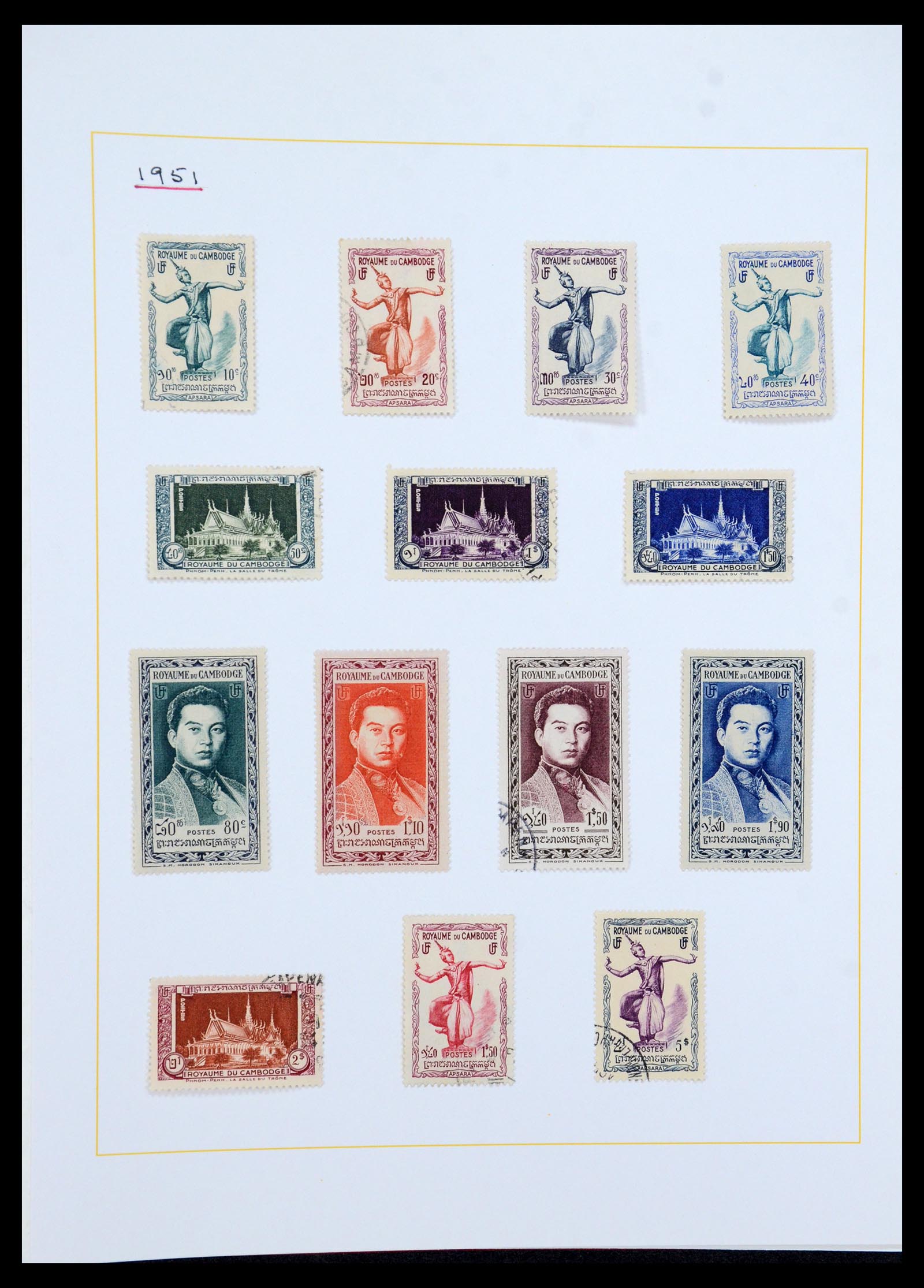 36099 003 - Postzegelverzameling 36099 Franse koloniën 1885-1950.