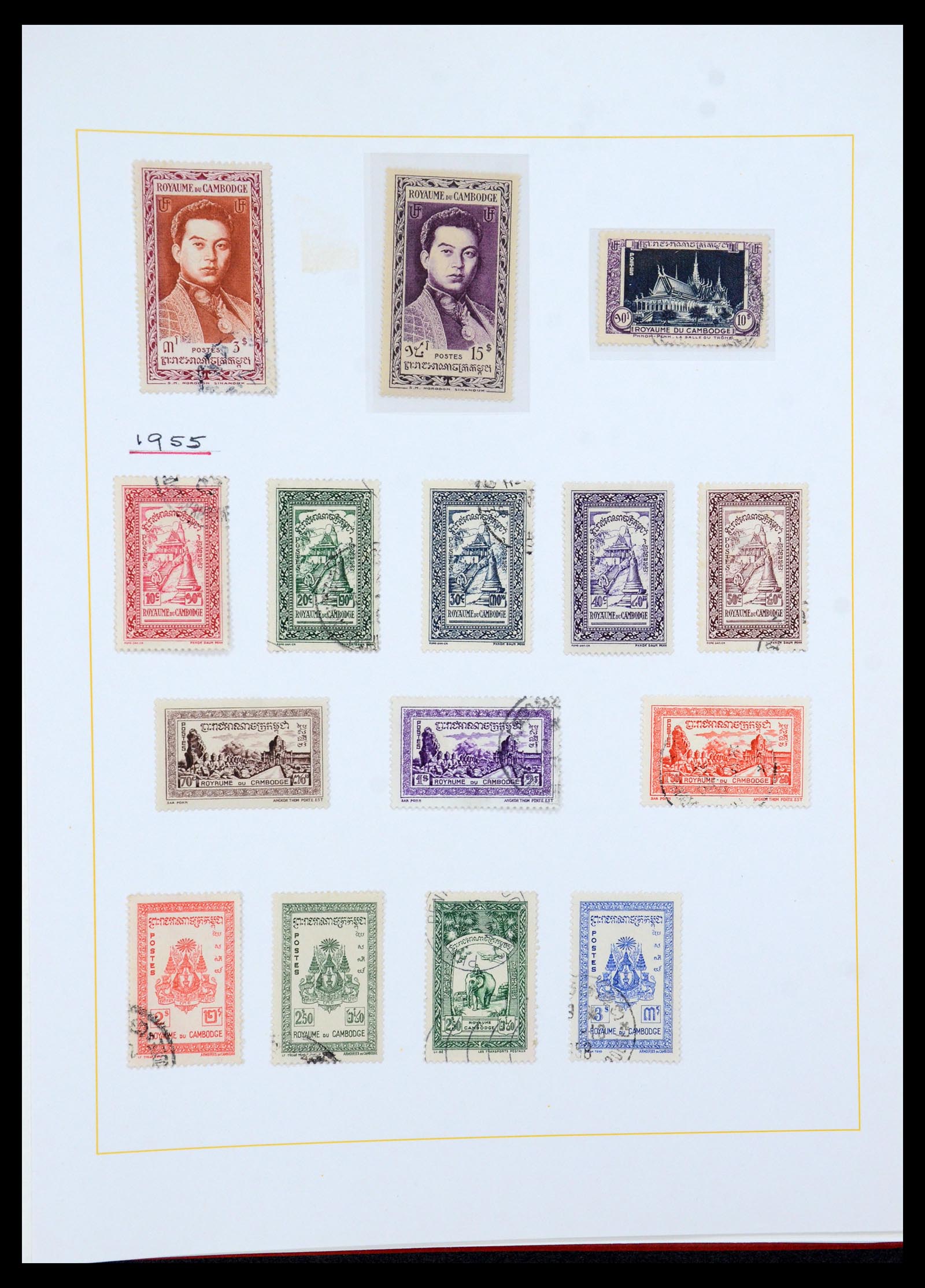 36099 004 - Postzegelverzameling 36099 Franse koloniën 1885-1950.