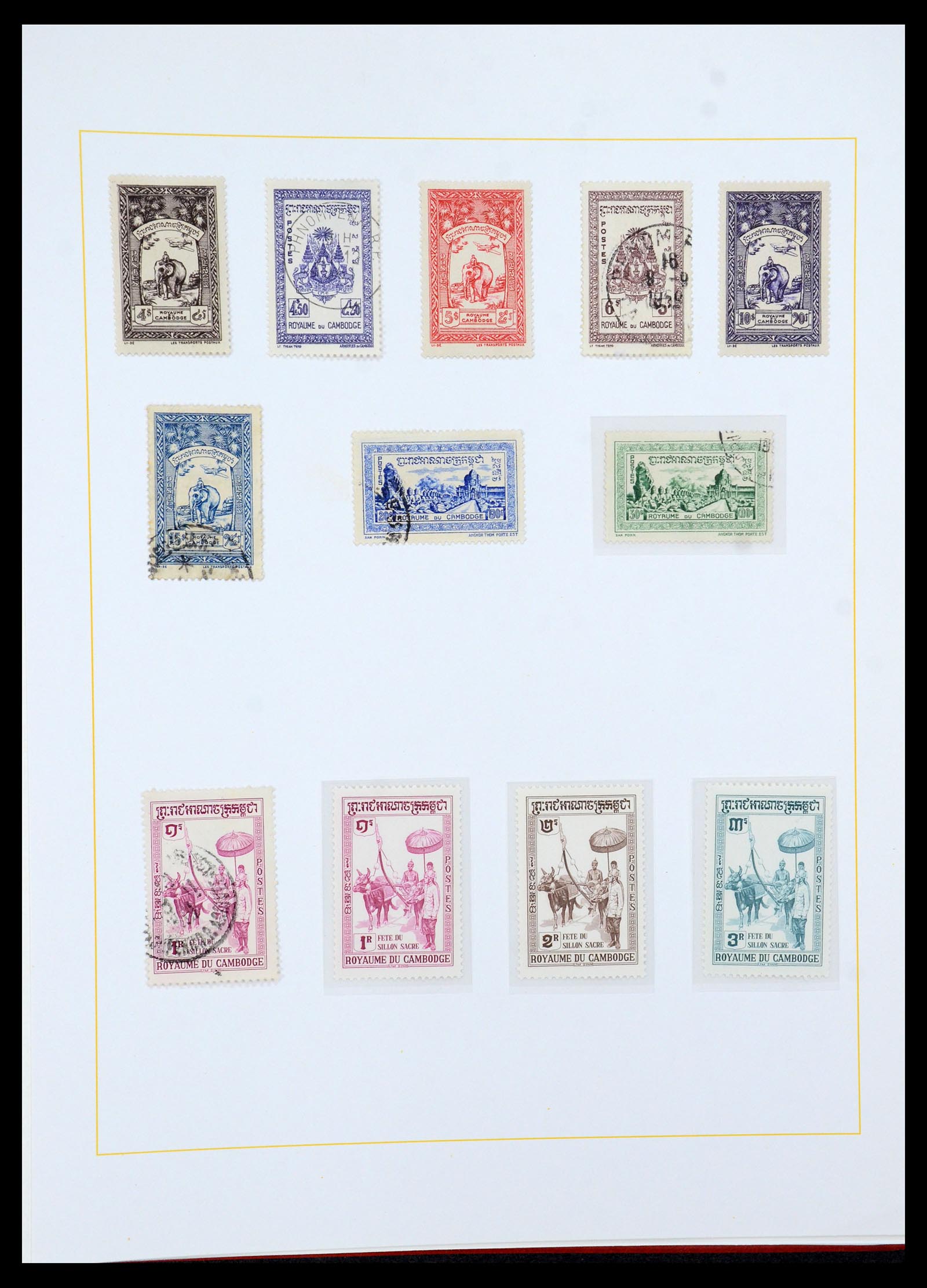 36099 005 - Postzegelverzameling 36099 Franse koloniën 1885-1950.