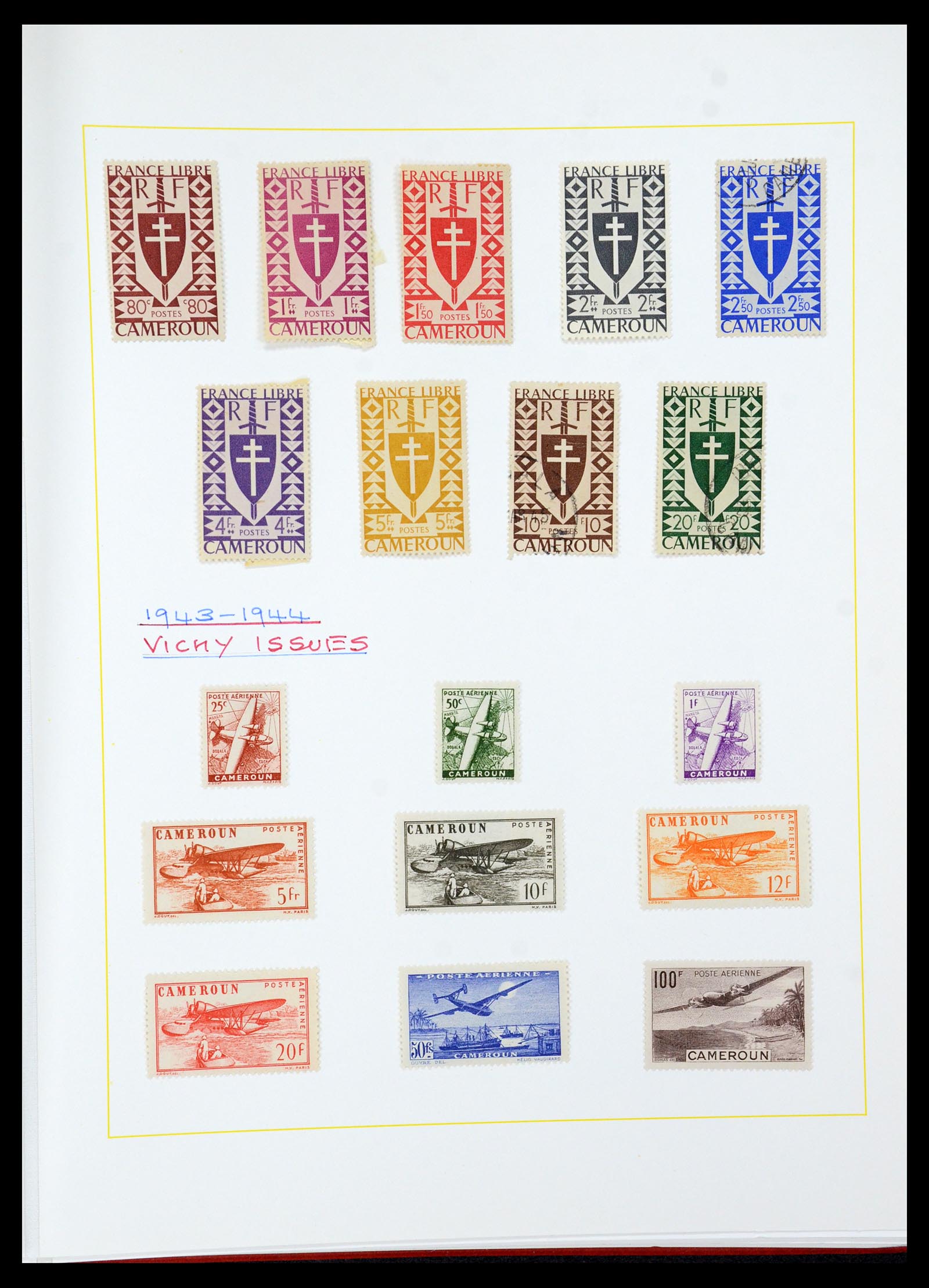 36099 016 - Postzegelverzameling 36099 Franse koloniën 1885-1950.