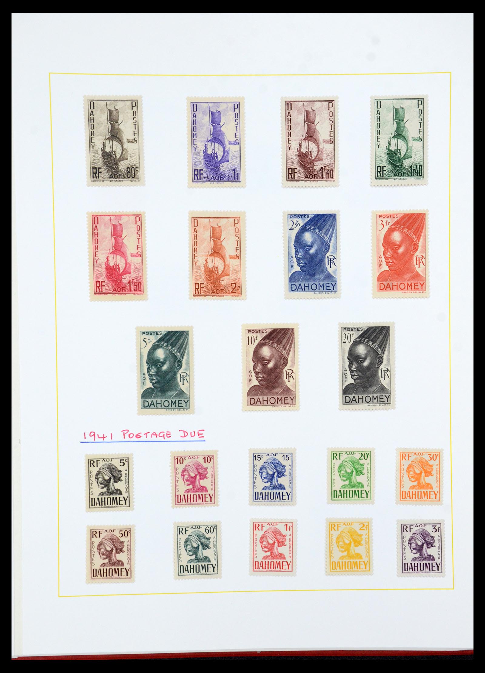 36099 025 - Stamp collection 36099 French coonies 1885-1950.