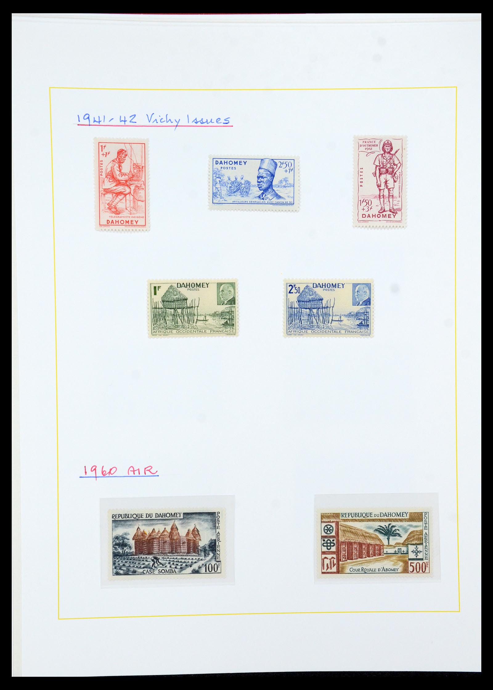 36099 026 - Postzegelverzameling 36099 Franse koloniën 1885-1950.