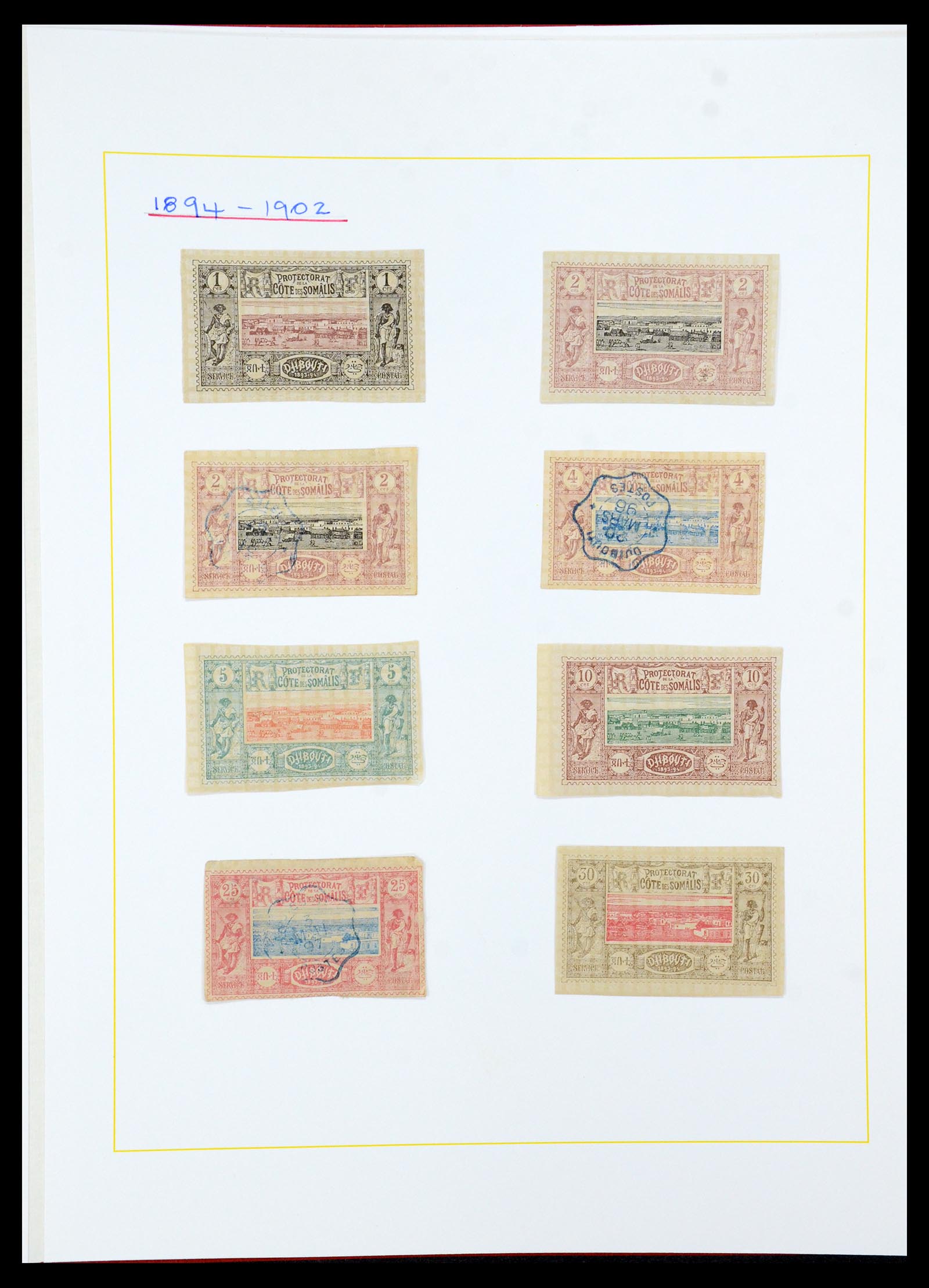 36099 027 - Stamp collection 36099 French coonies 1885-1950.