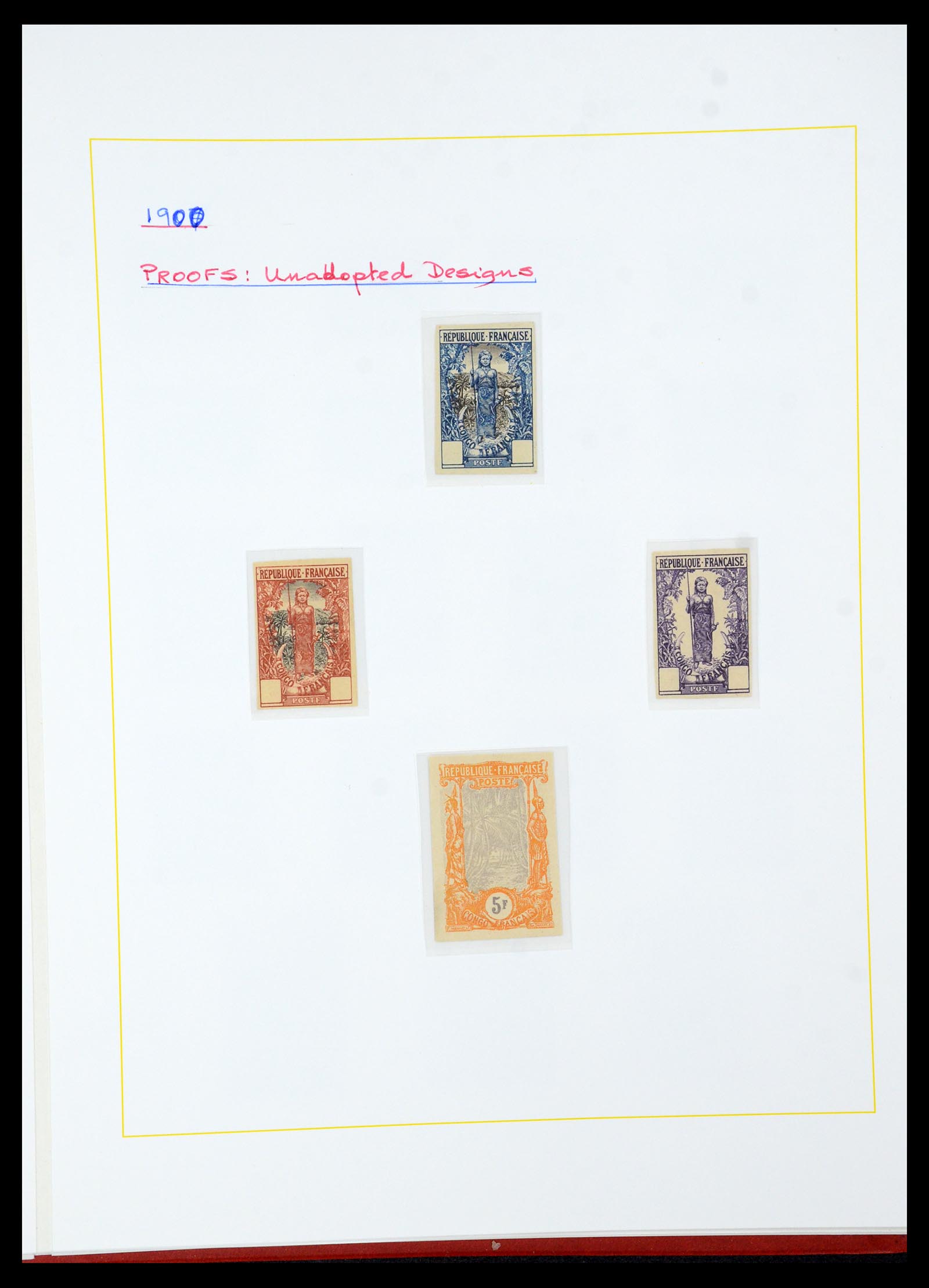 36099 029 - Postzegelverzameling 36099 Franse koloniën 1885-1950.