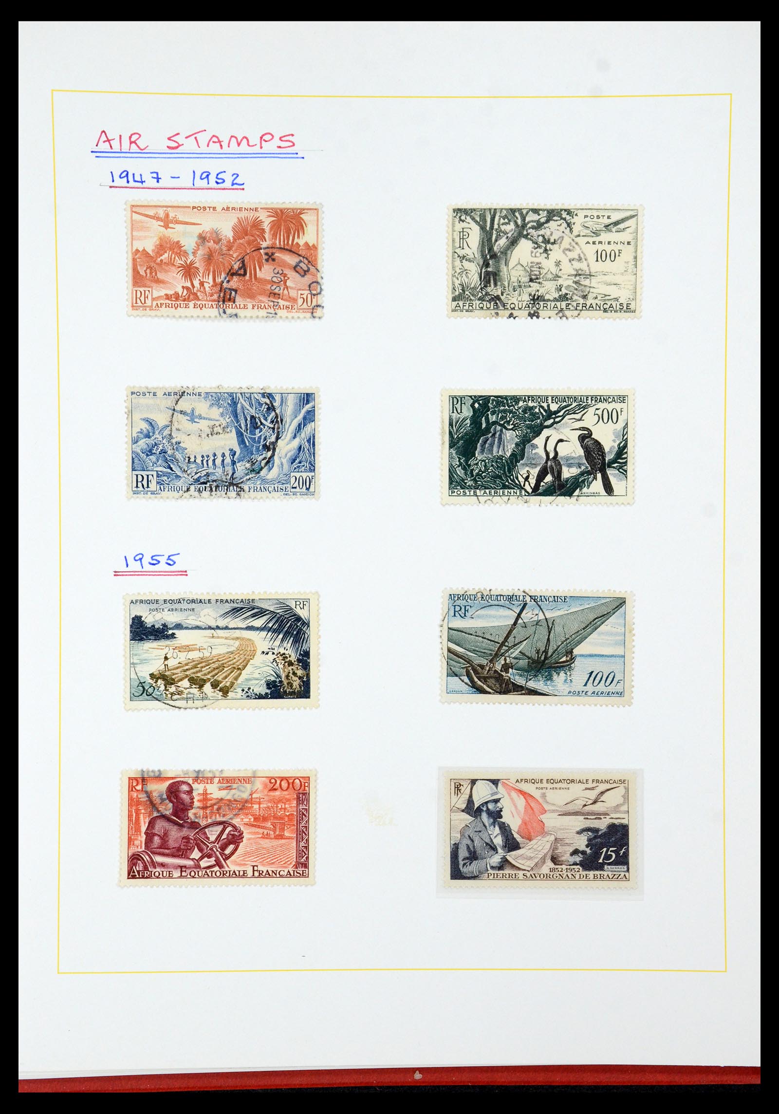 36099 039 - Postzegelverzameling 36099 Franse koloniën 1885-1950.