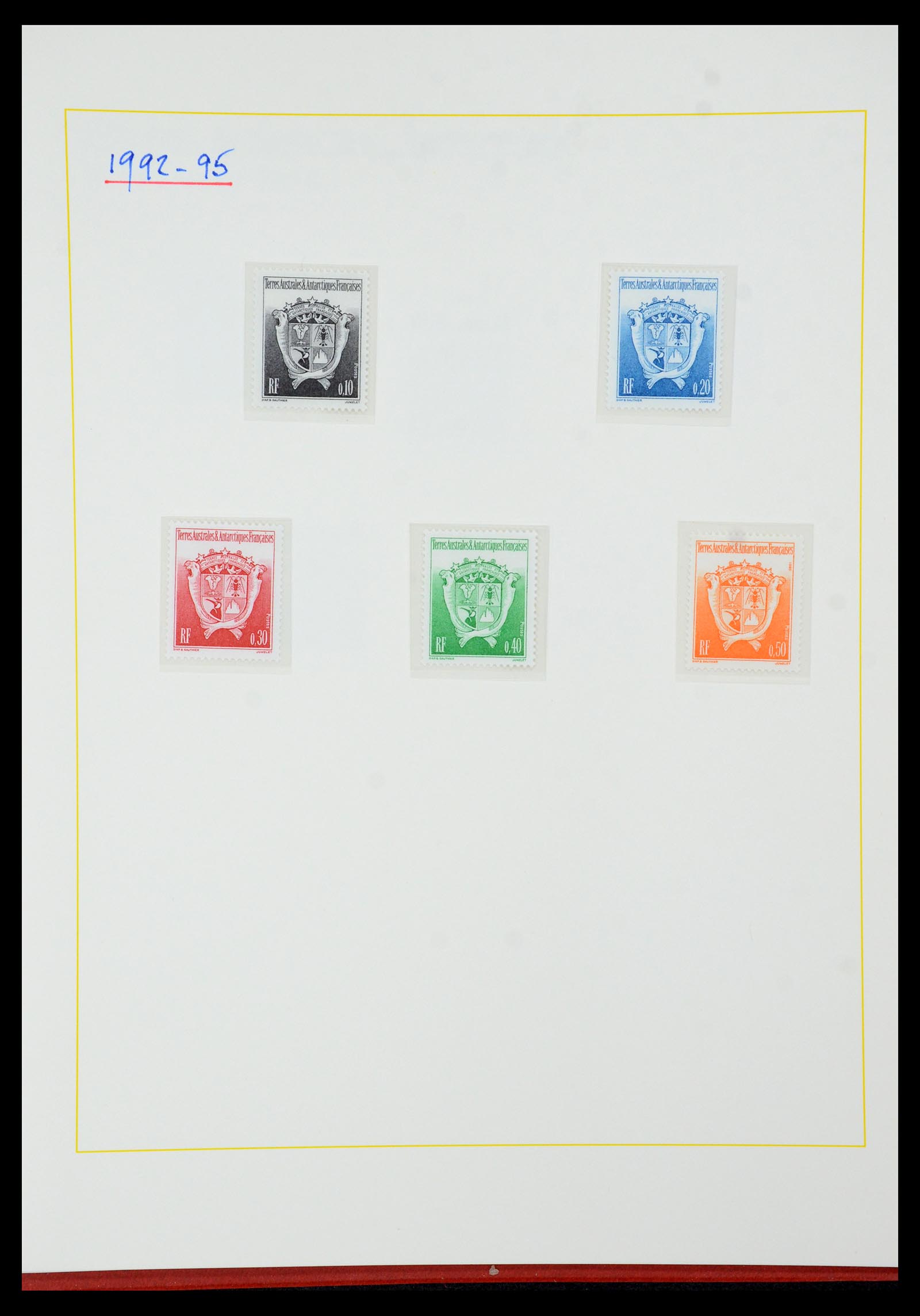 36099 041 - Postzegelverzameling 36099 Franse koloniën 1885-1950.