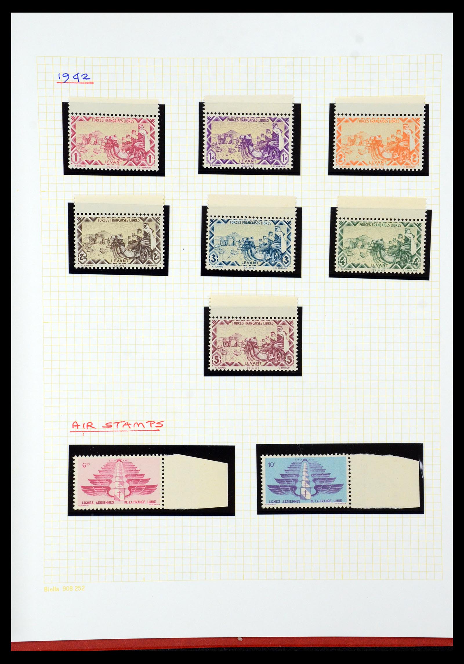 36099 043 - Postzegelverzameling 36099 Franse koloniën 1885-1950.