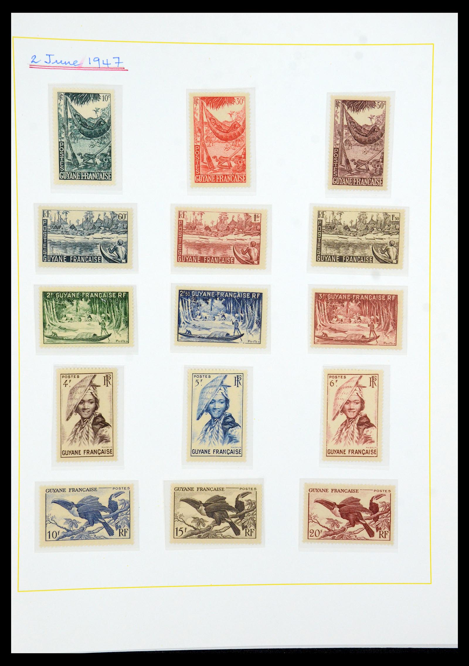 36099 061 - Postzegelverzameling 36099 Franse koloniën 1885-1950.