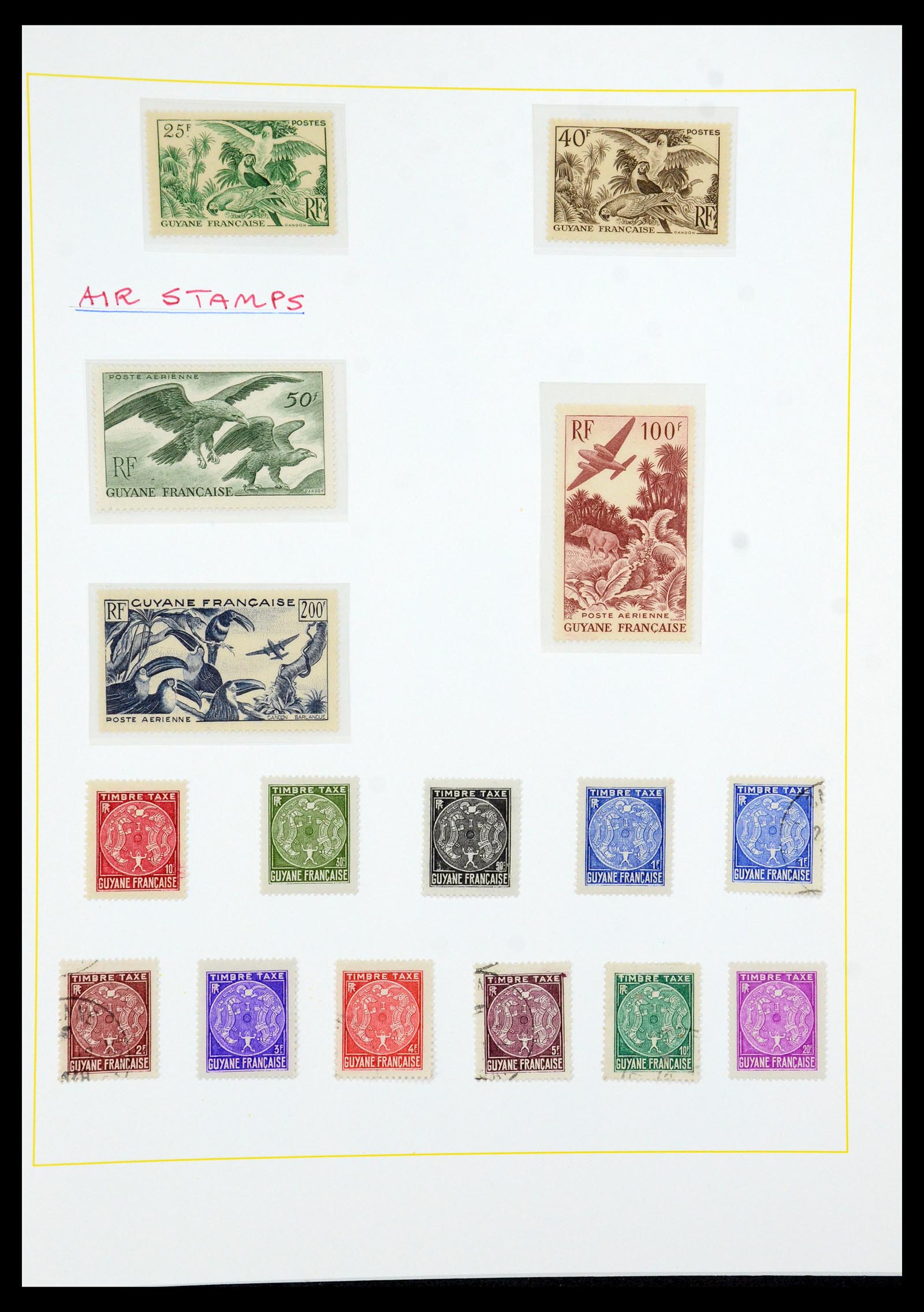 36099 062 - Postzegelverzameling 36099 Franse koloniën 1885-1950.
