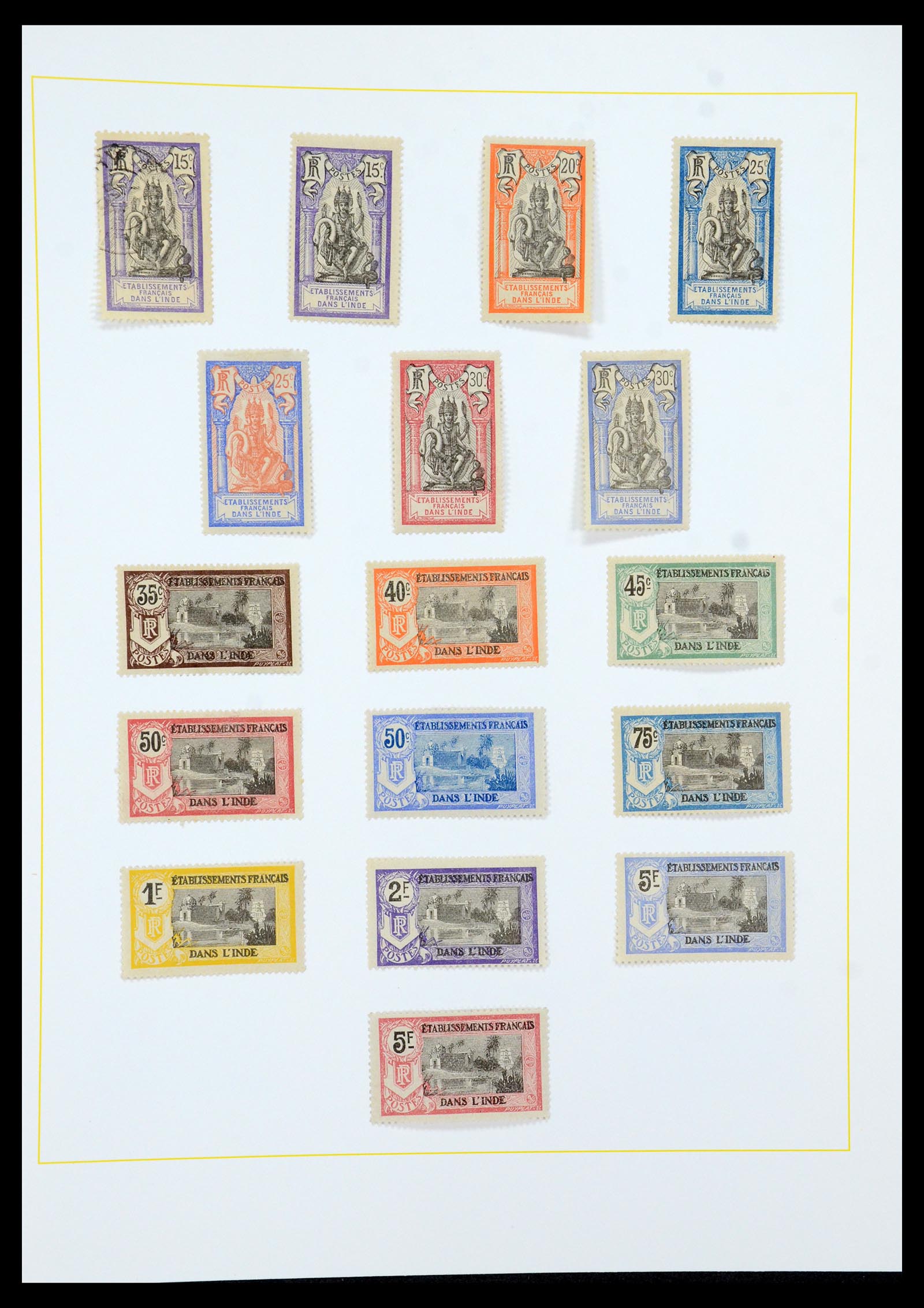 36099 064 - Postzegelverzameling 36099 Franse koloniën 1885-1950.