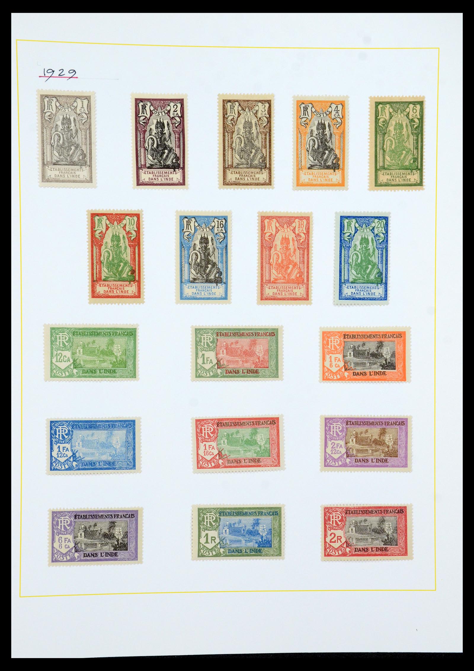 36099 065 - Postzegelverzameling 36099 Franse koloniën 1885-1950.