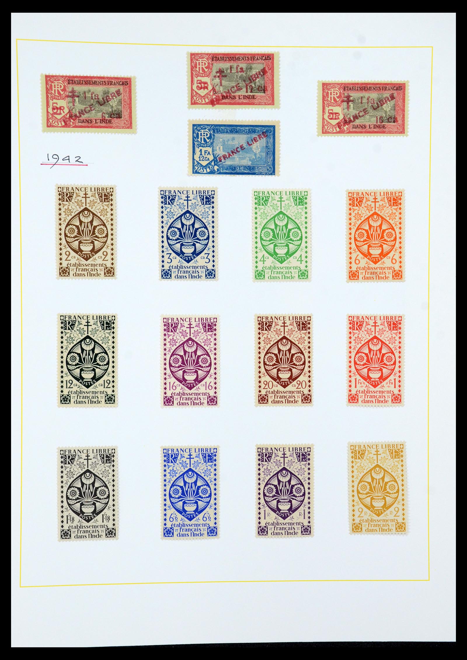 36099 067 - Postzegelverzameling 36099 Franse koloniën 1885-1950.