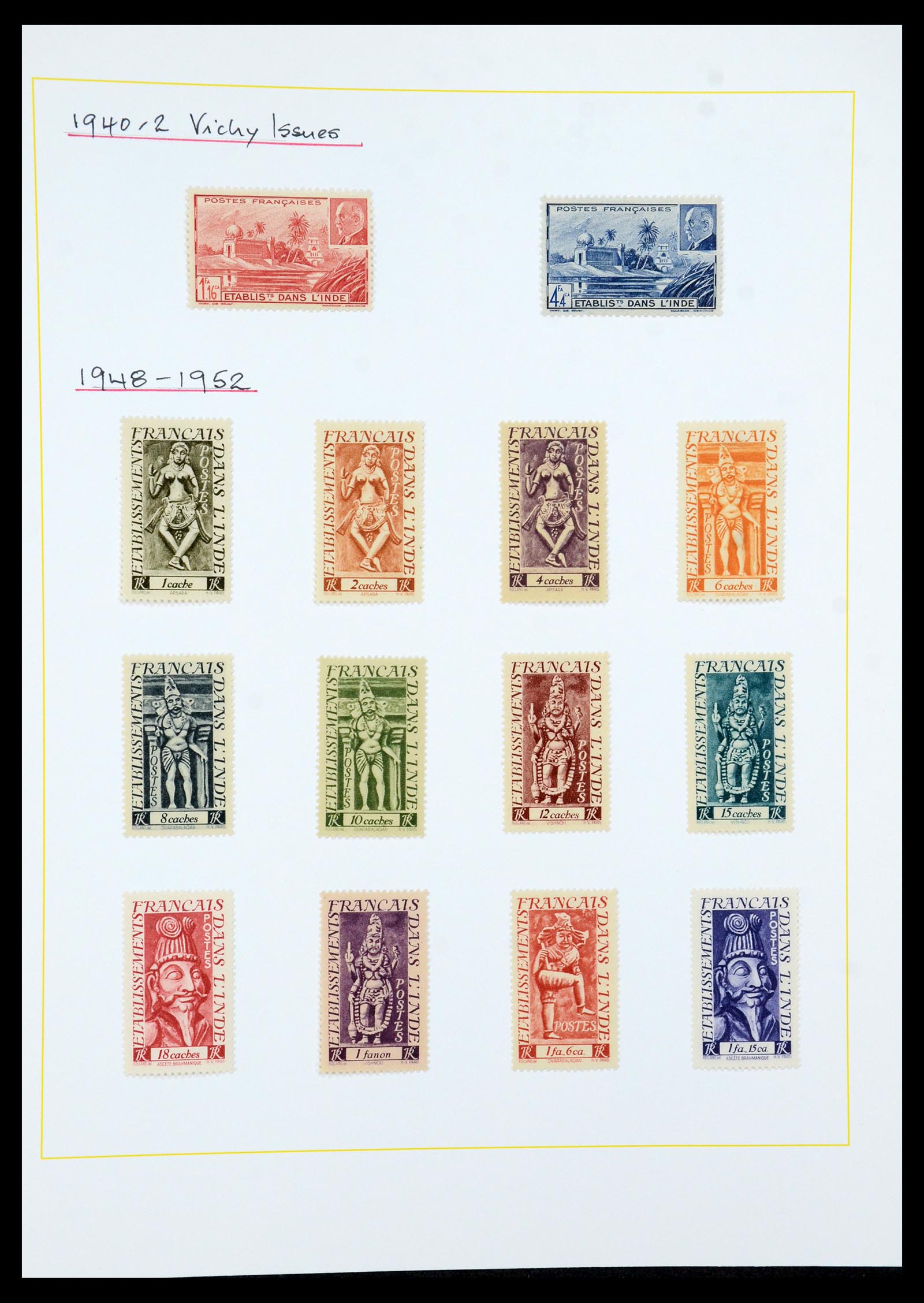 36099 069 - Postzegelverzameling 36099 Franse koloniën 1885-1950.
