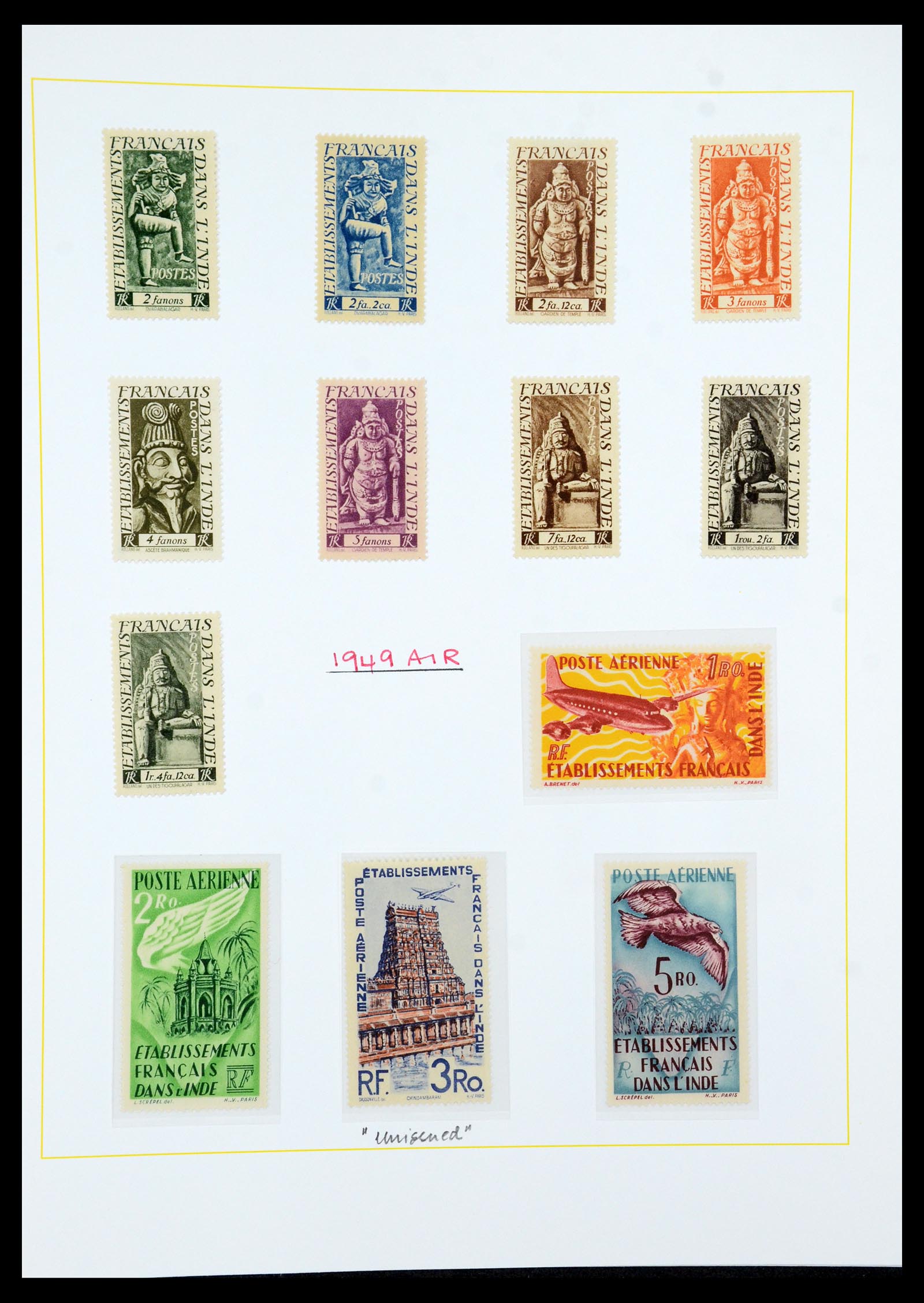 36099 070 - Postzegelverzameling 36099 Franse koloniën 1885-1950.