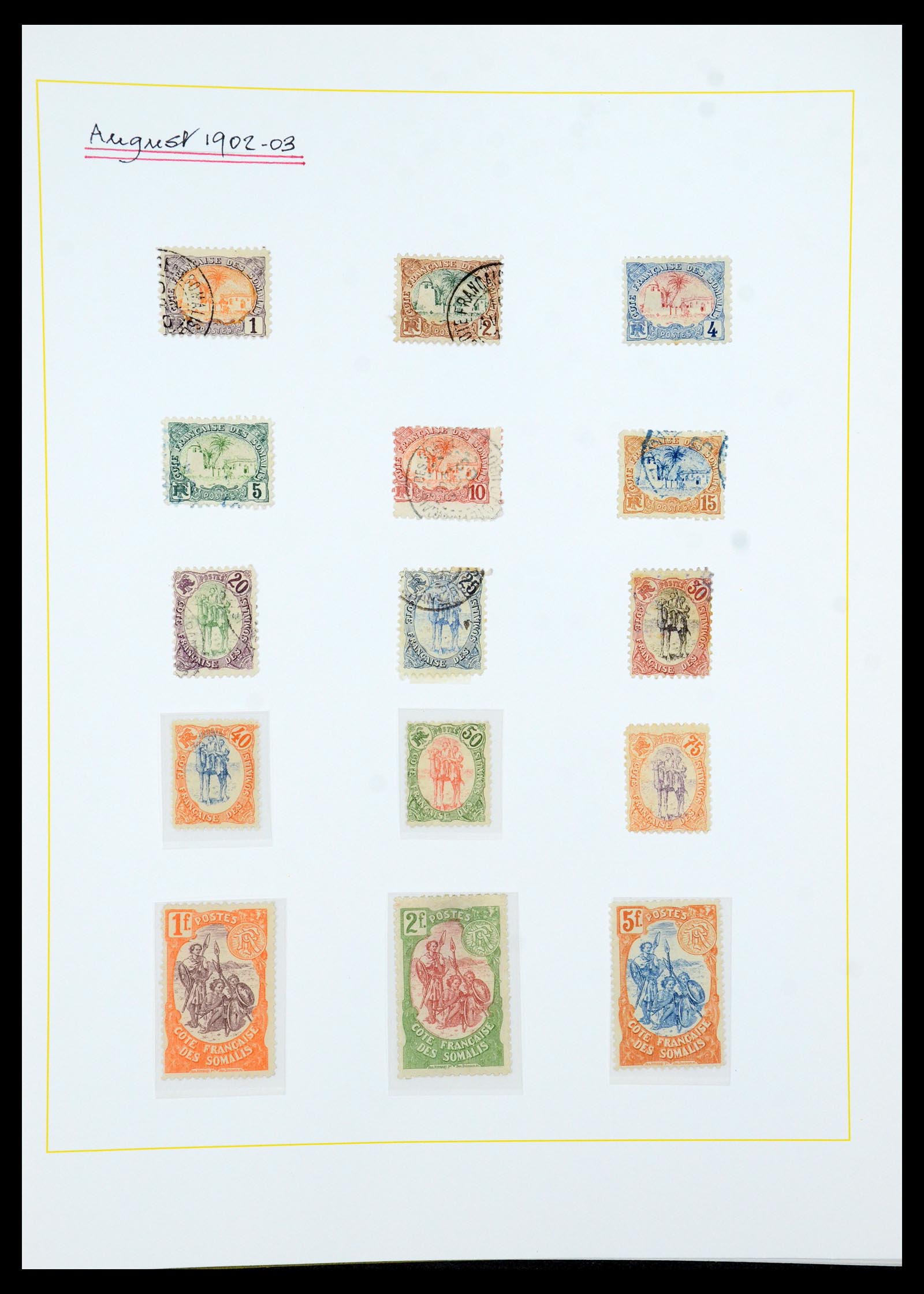 36099 077 - Postzegelverzameling 36099 Franse koloniën 1885-1950.