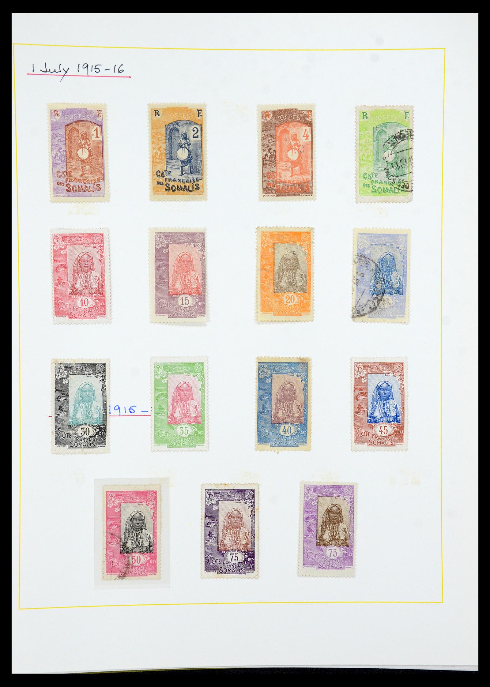 36099 082 - Postzegelverzameling 36099 Franse koloniën 1885-1950.