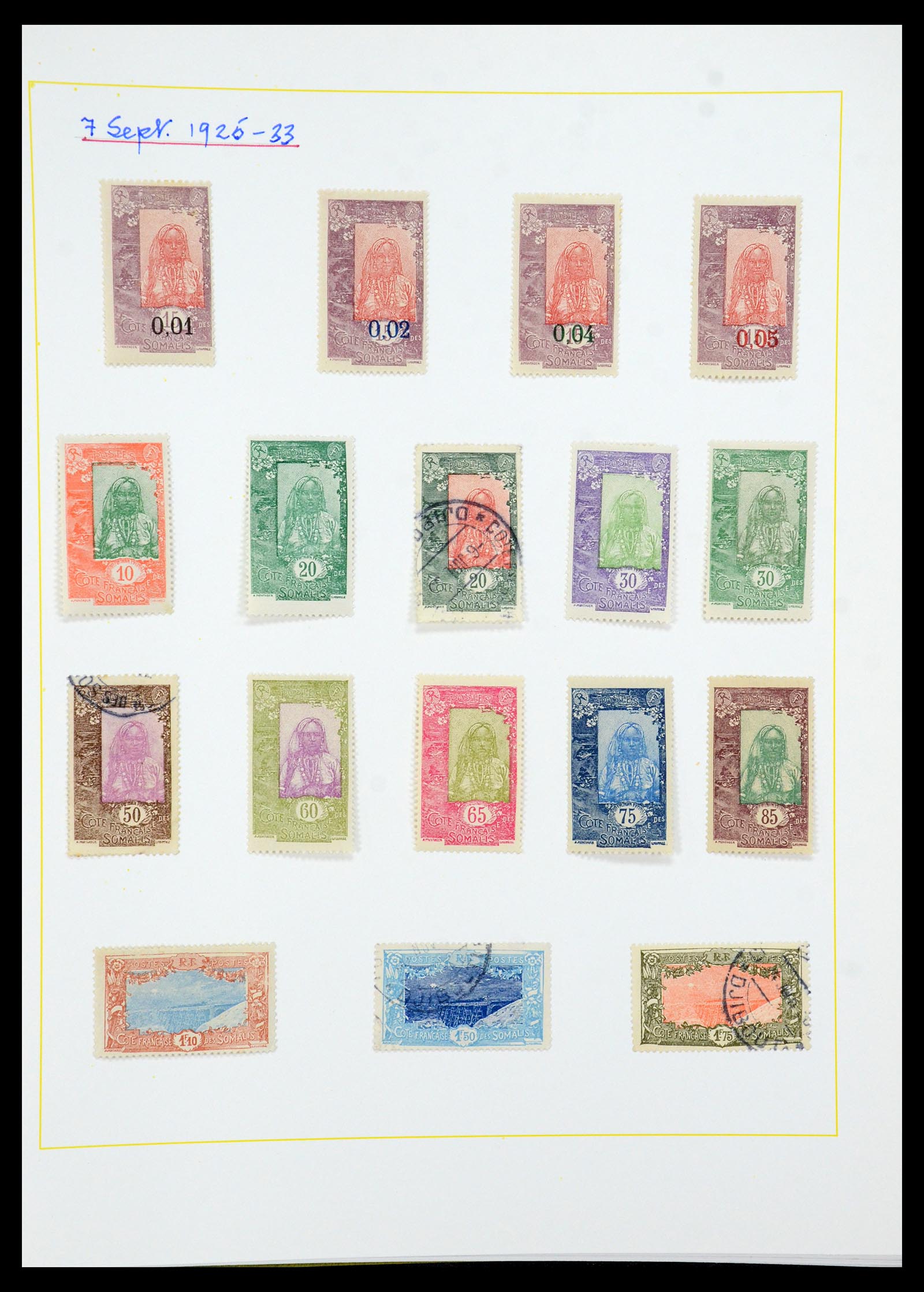 36099 084 - Postzegelverzameling 36099 Franse koloniën 1885-1950.