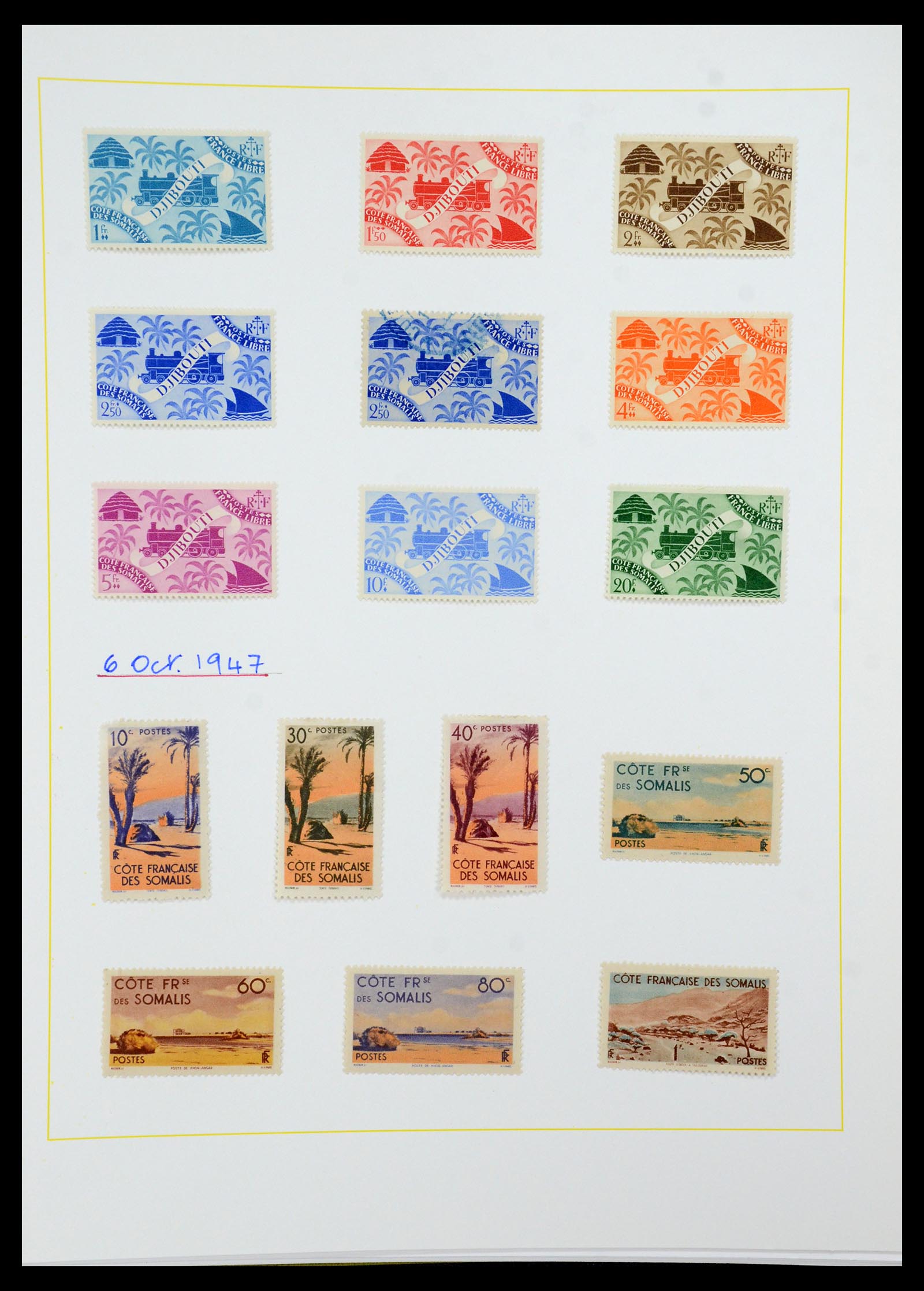 36099 088 - Postzegelverzameling 36099 Franse koloniën 1885-1950.