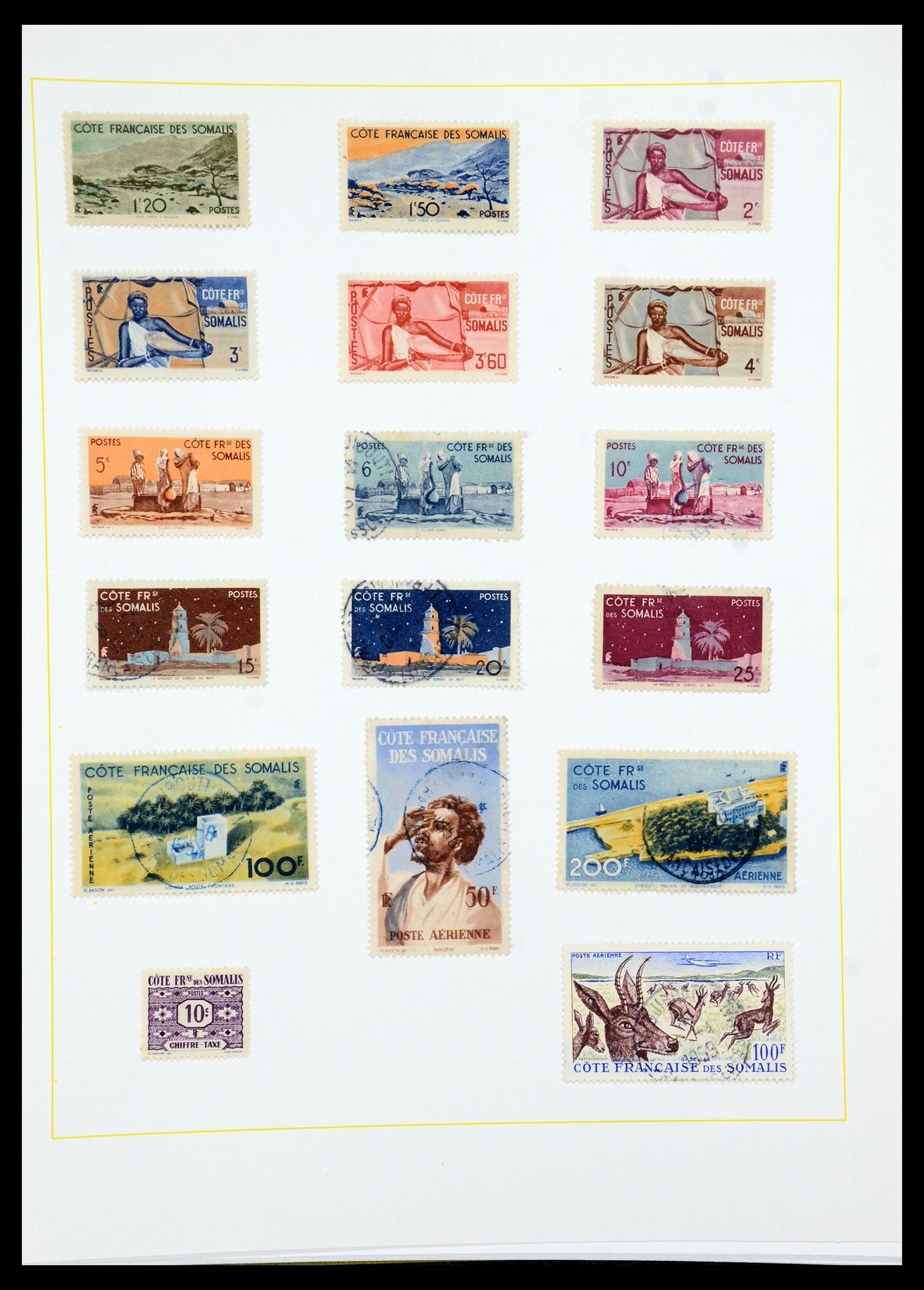 36099 089 - Postzegelverzameling 36099 Franse koloniën 1885-1950.