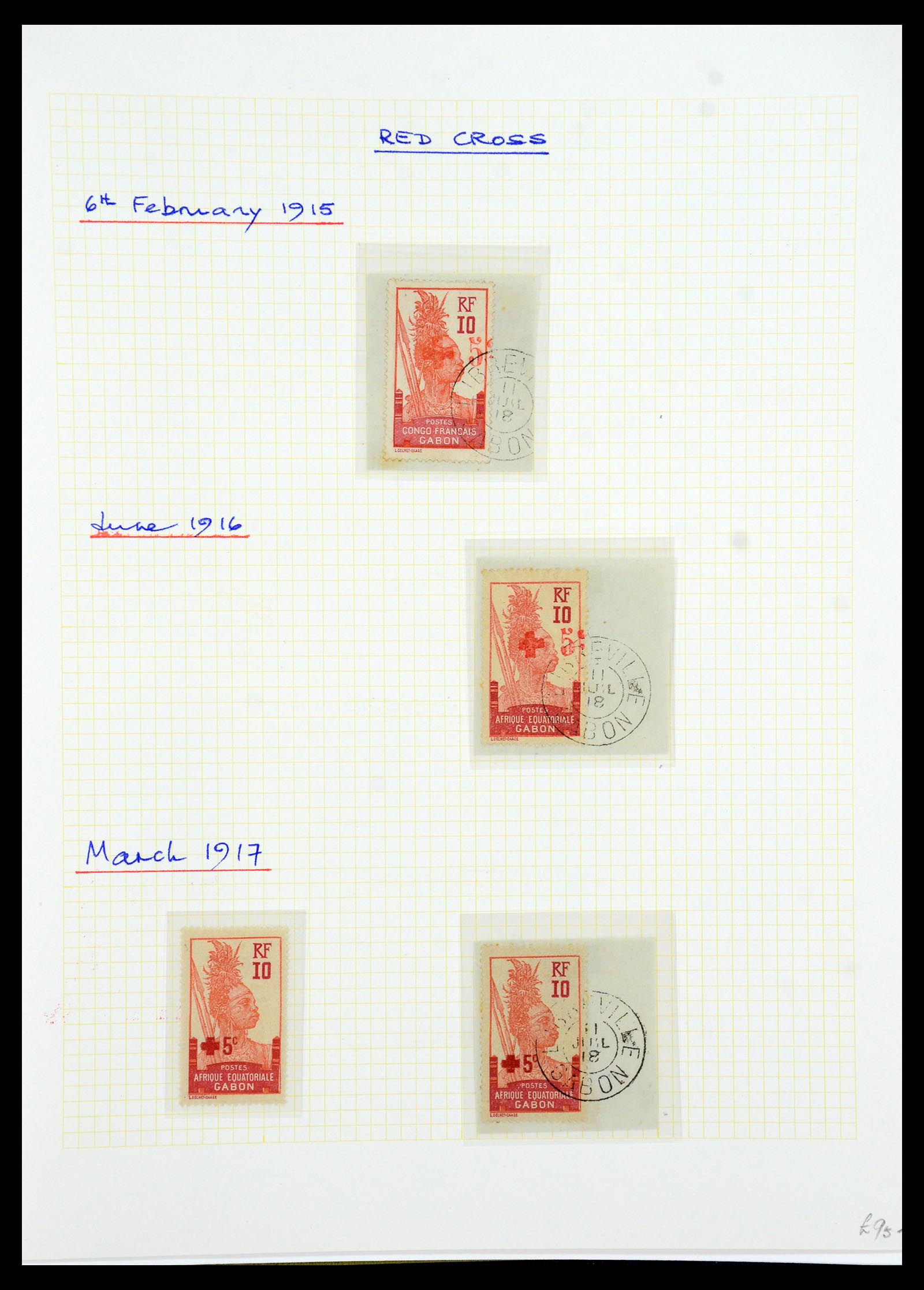 36099 096 - Postzegelverzameling 36099 Franse koloniën 1885-1950.